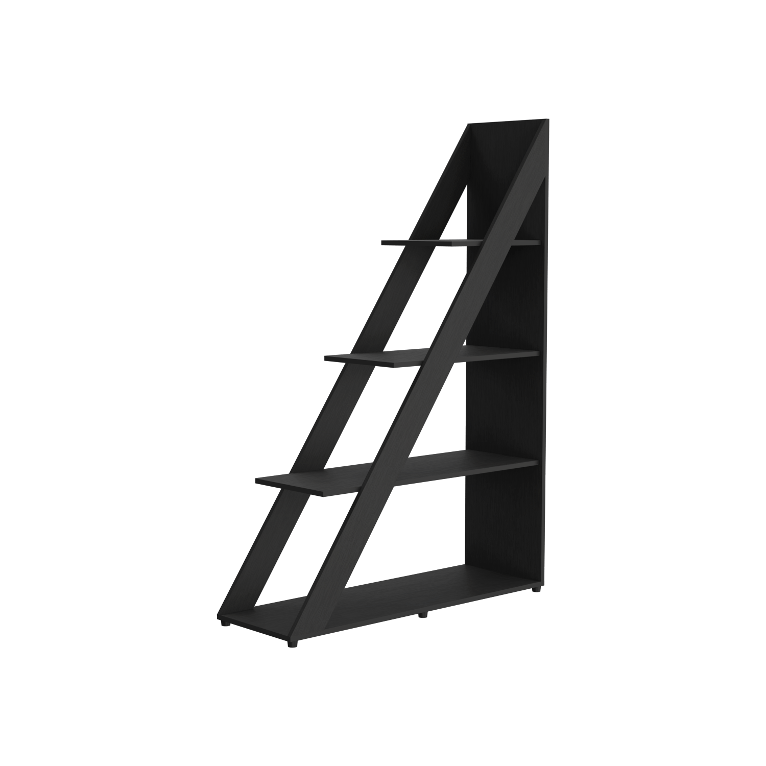 Biblioteca Diagonal Lorain 150X105X34 Rta Wengue