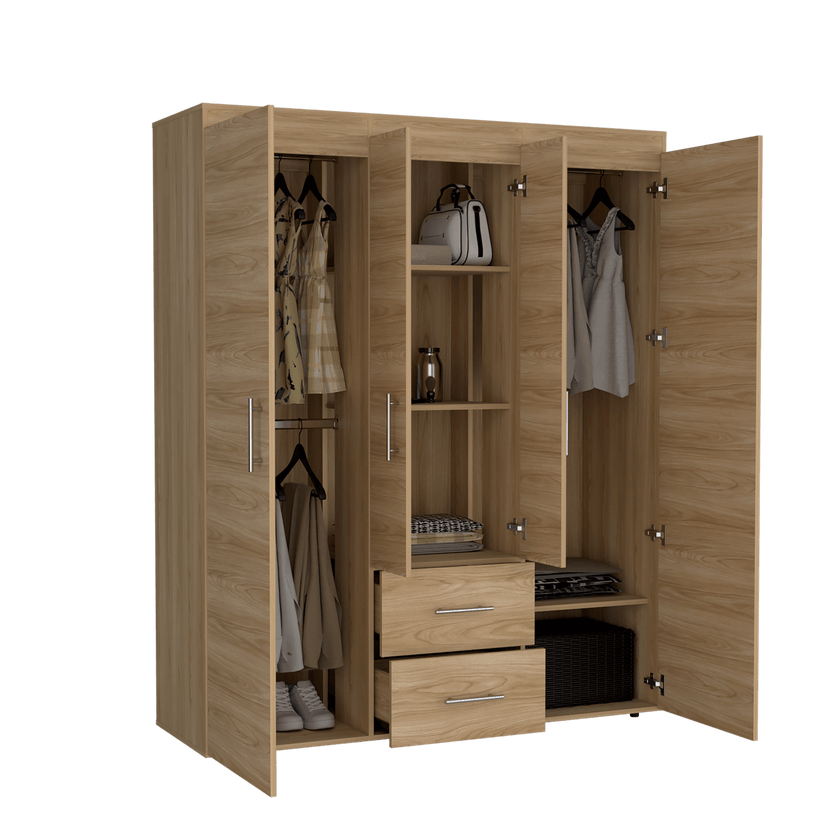 Closet Bariloche Eco 150 177X150X50 Rta Fresno Europeo