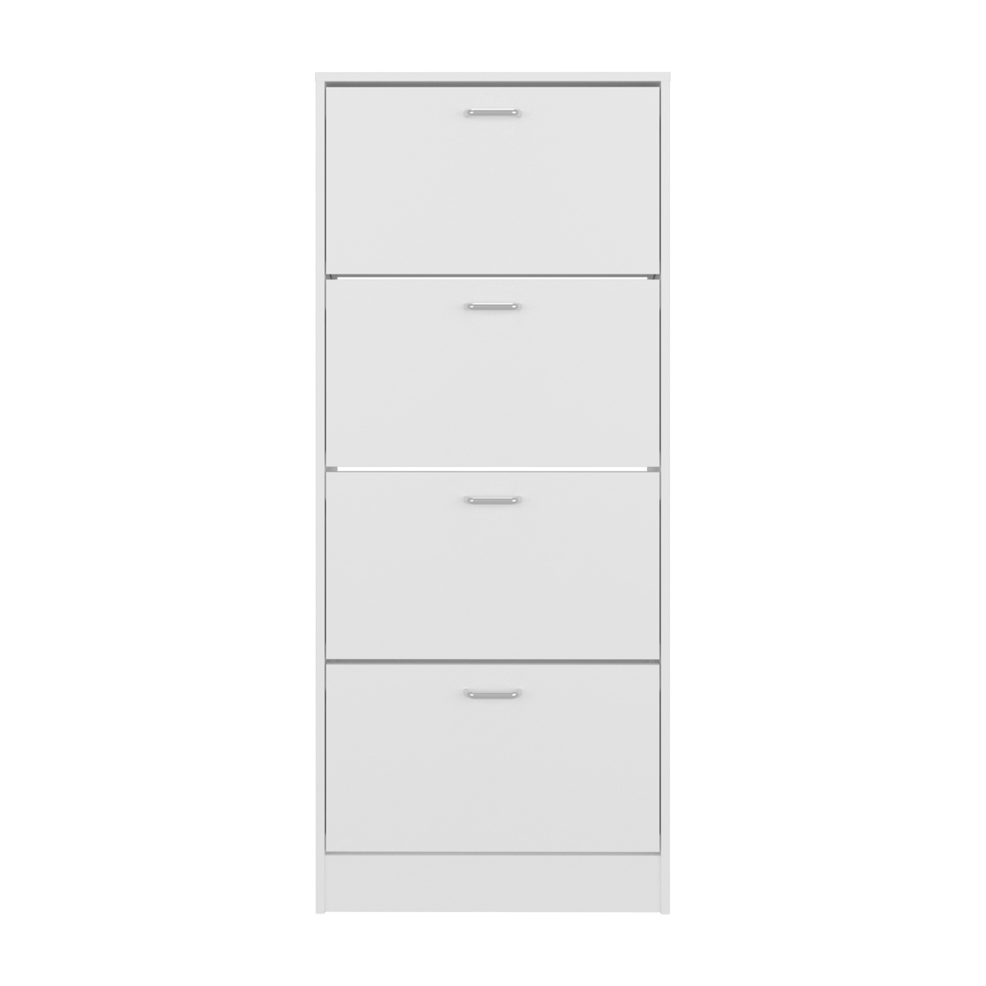 Zapatero Inola 4 Puertas 175X63X24 Rta Kronos Blanco  Zf