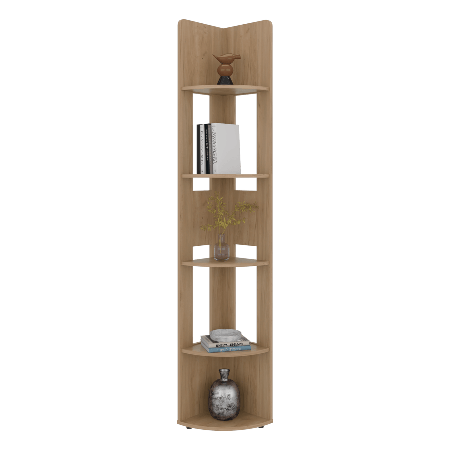 Estante Esquinero Home E-M7 180X30X30 Rta Fresno Eu Zf