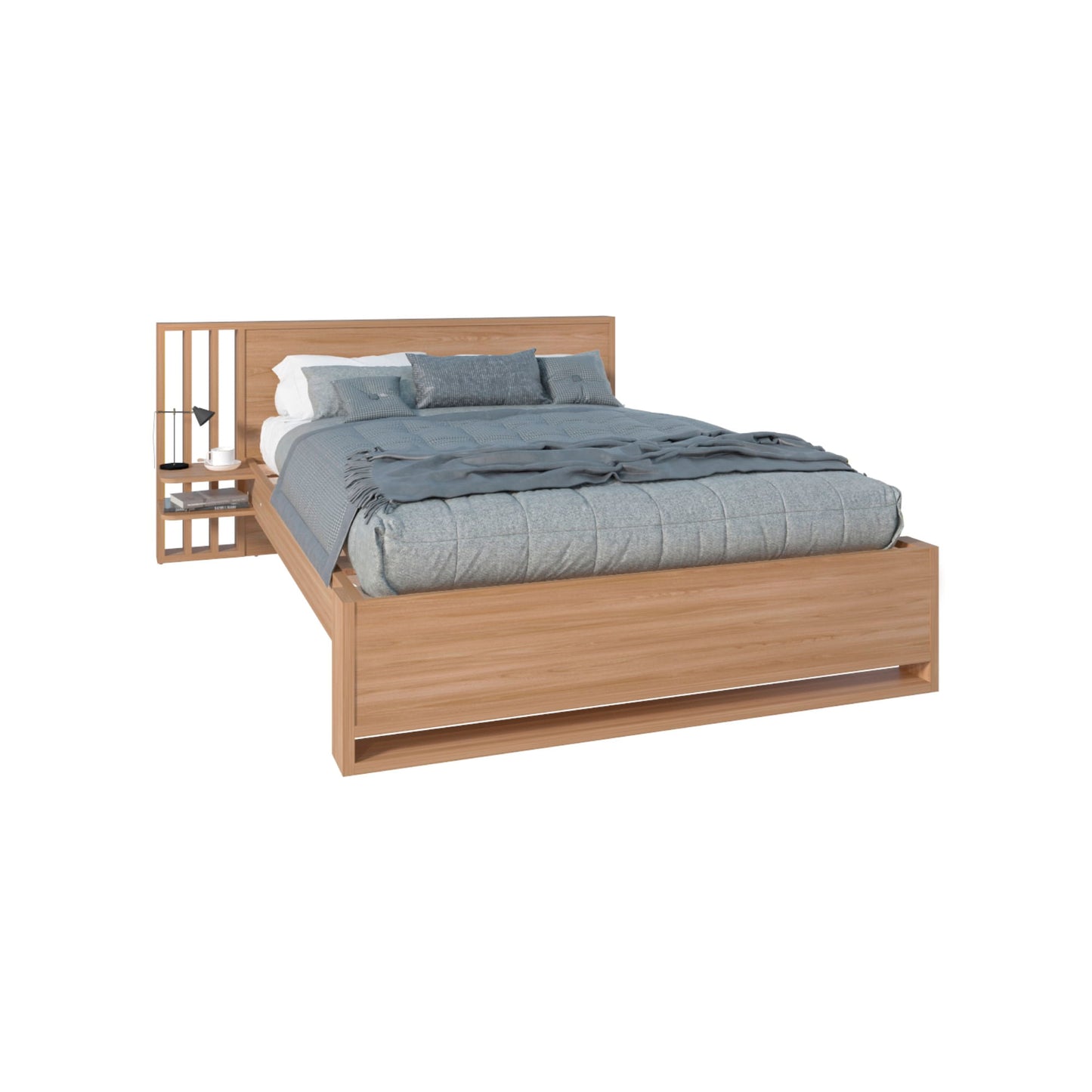 Cama Vance 140 Rta Fresno Europeo
