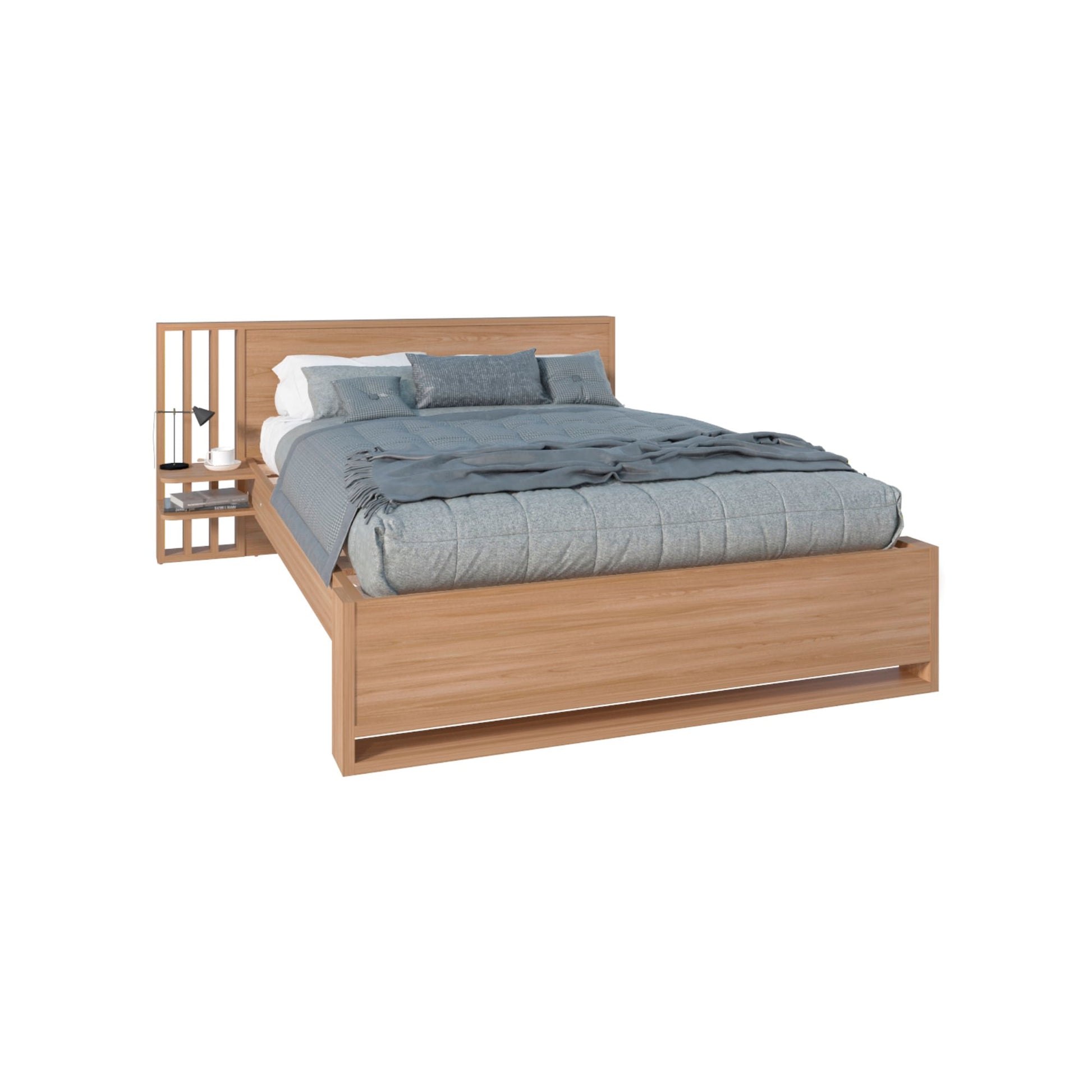 Cama Vance 140 Rta Fresno Europeo