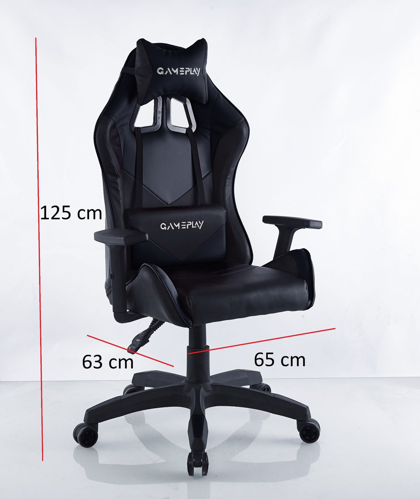 Silla Gamer X-71 - Bm-885N (1C) Negro 125X70X71 Cm