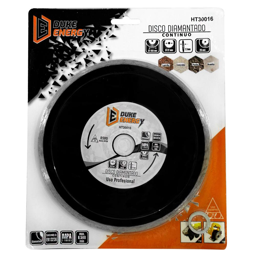 Disco Diamantado Continuo Duke Energy Profesional 7 Ht30016
