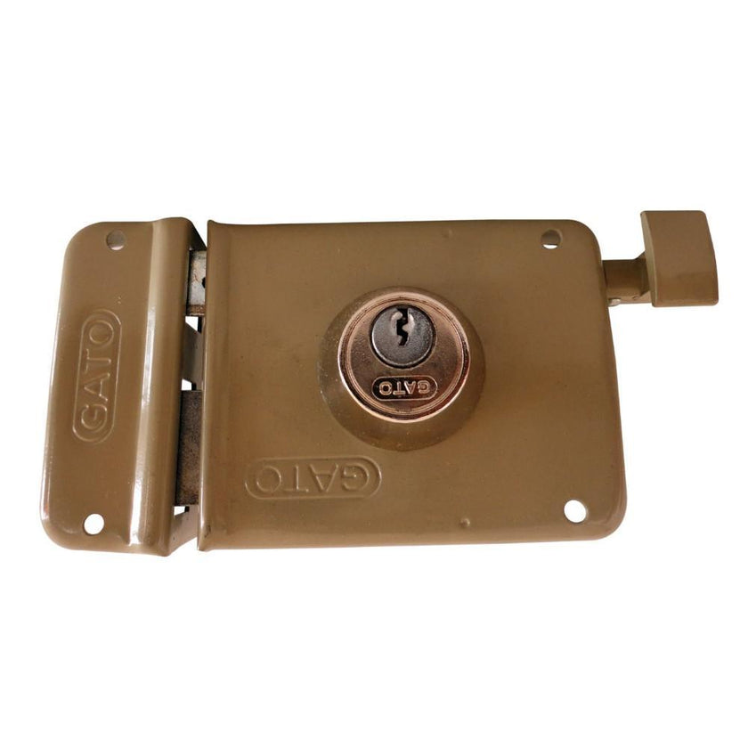 Chapa Duralock 864 De Sobreponer Izquierda