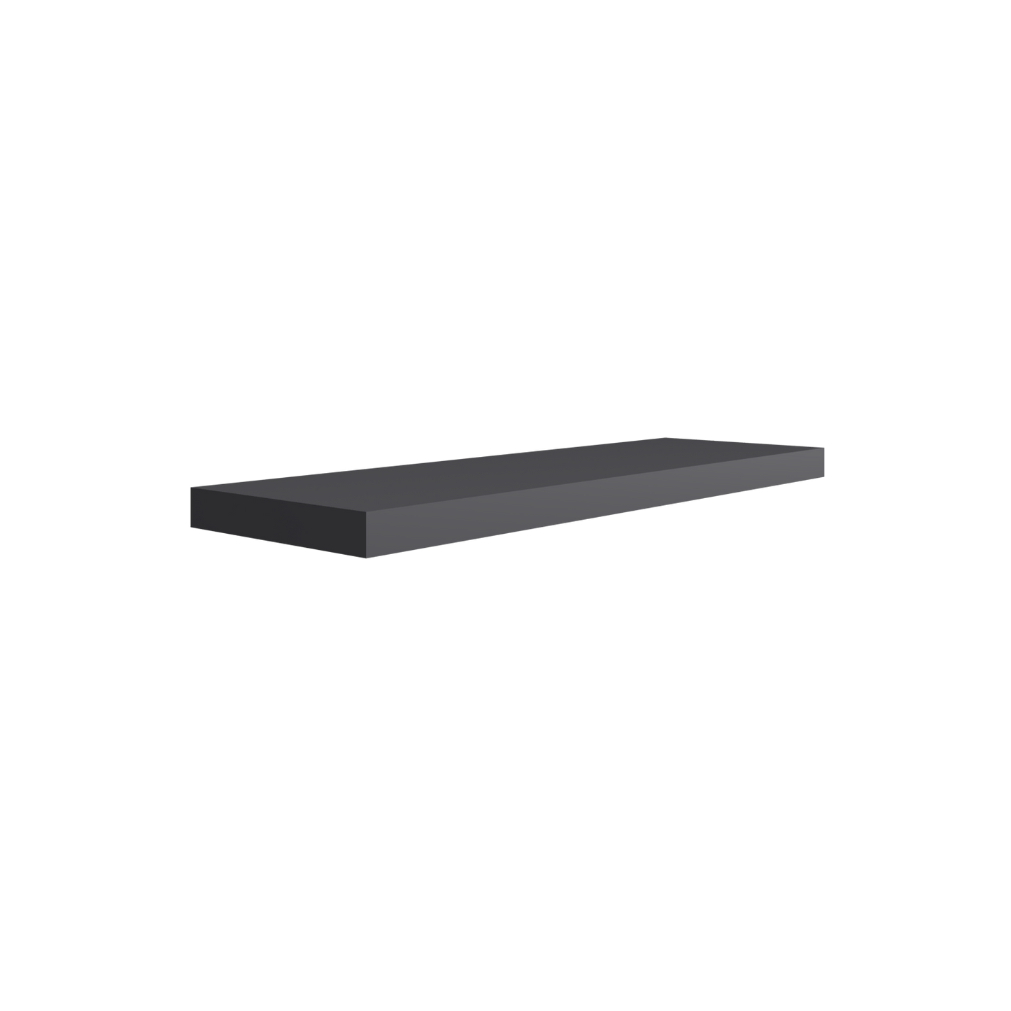 Repisa Flotante 80 X25 Rta Plomo