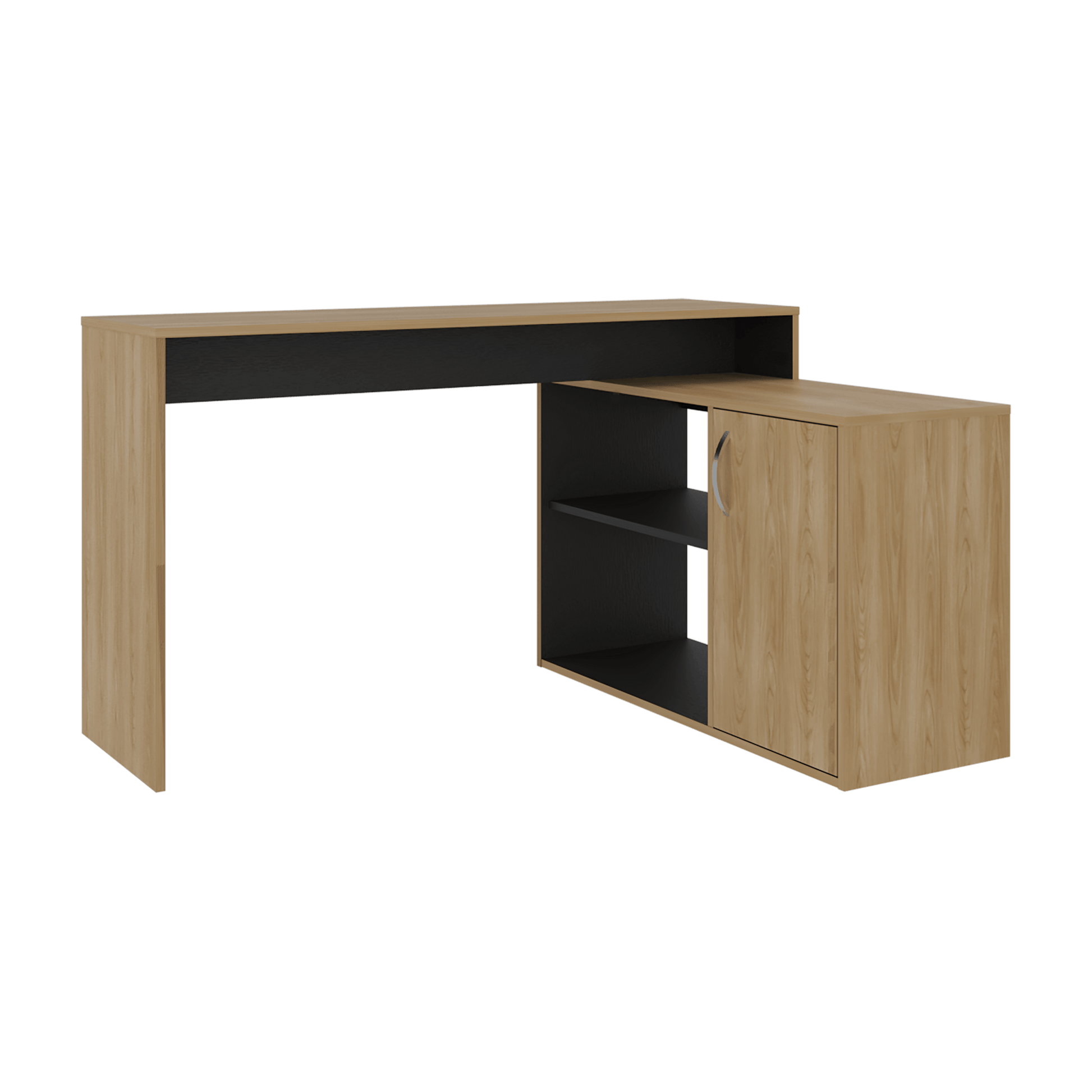 Escritorio Axis Eco 71X125X90 Rta Fresno Wengue