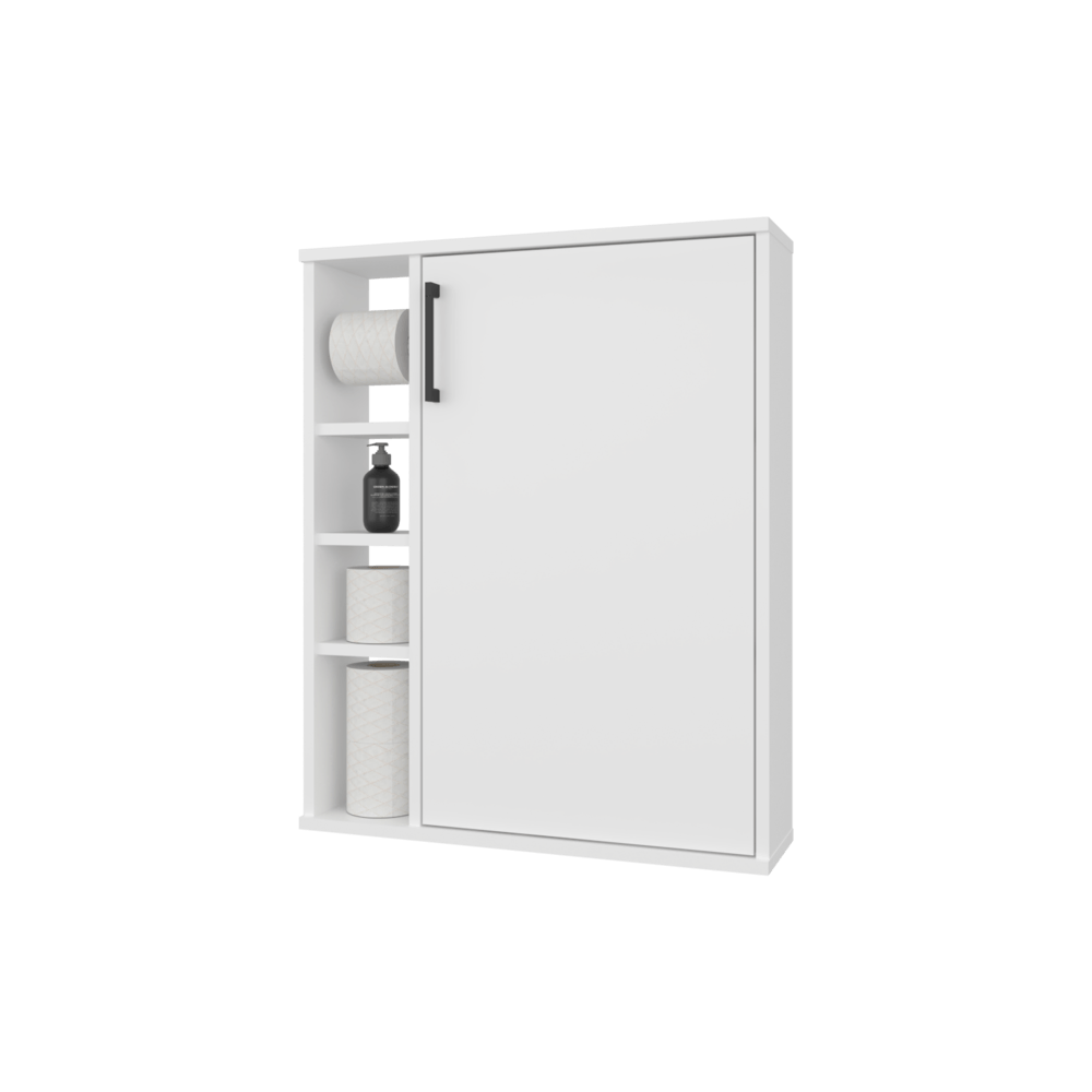 Gabinete Para Papel Higienico Meller 74X60X15 Rta Blanco Zf