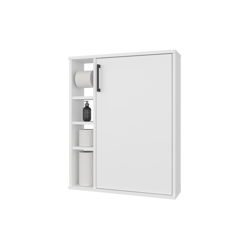 Gabinete Para Papel Higienico Meller 74X60X15 Rta Blanco Zf
