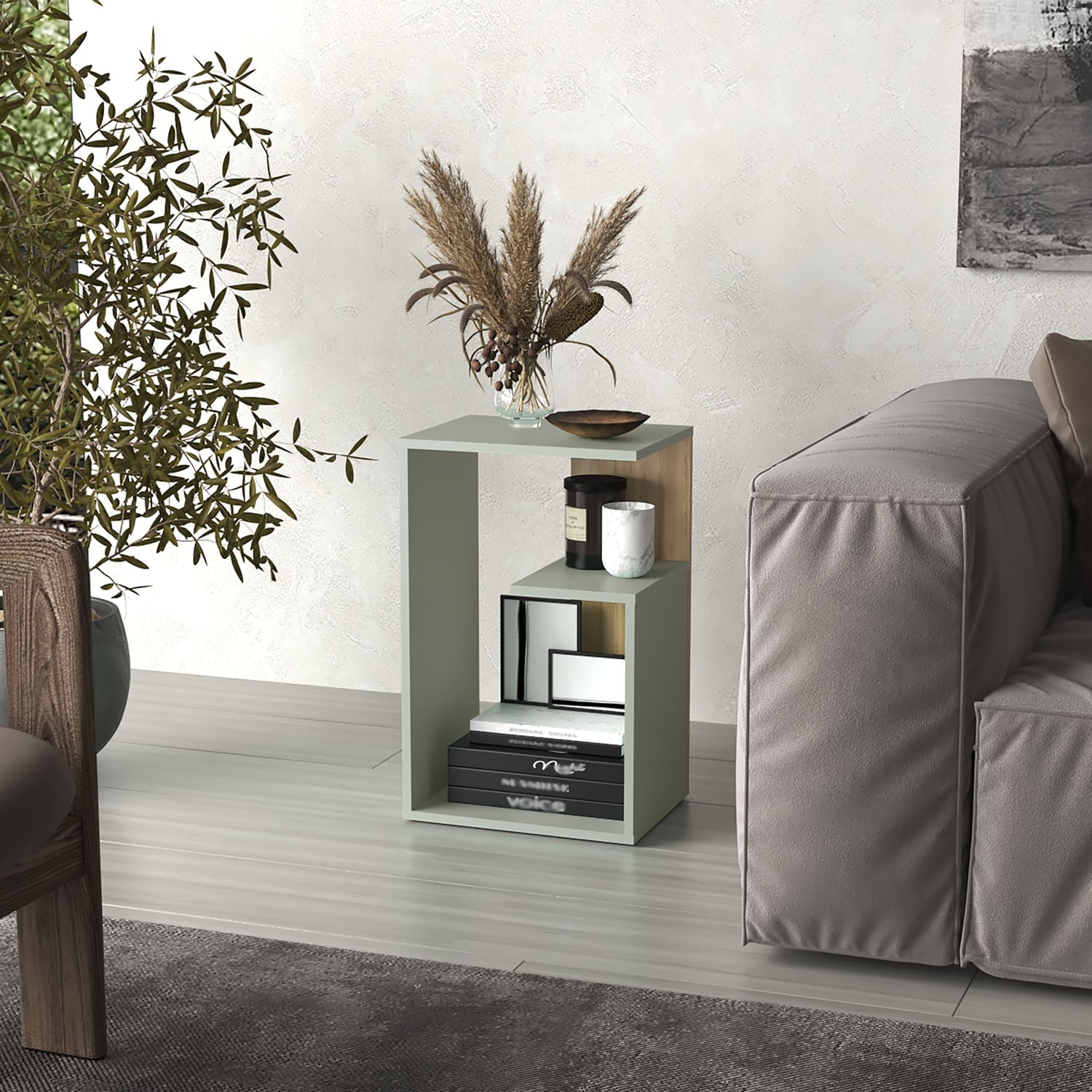 Mesa Auxiliar Everett 63X39X30 Rta Agave Fresno