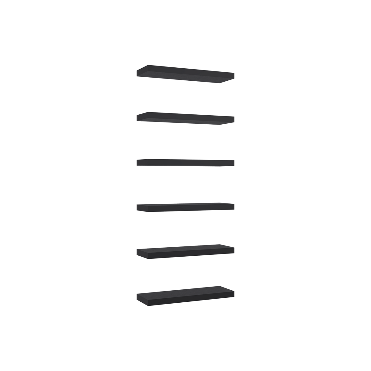 Repisa Flotante Shelf 2 Unds 3X60X20 Rta Wengue Zf