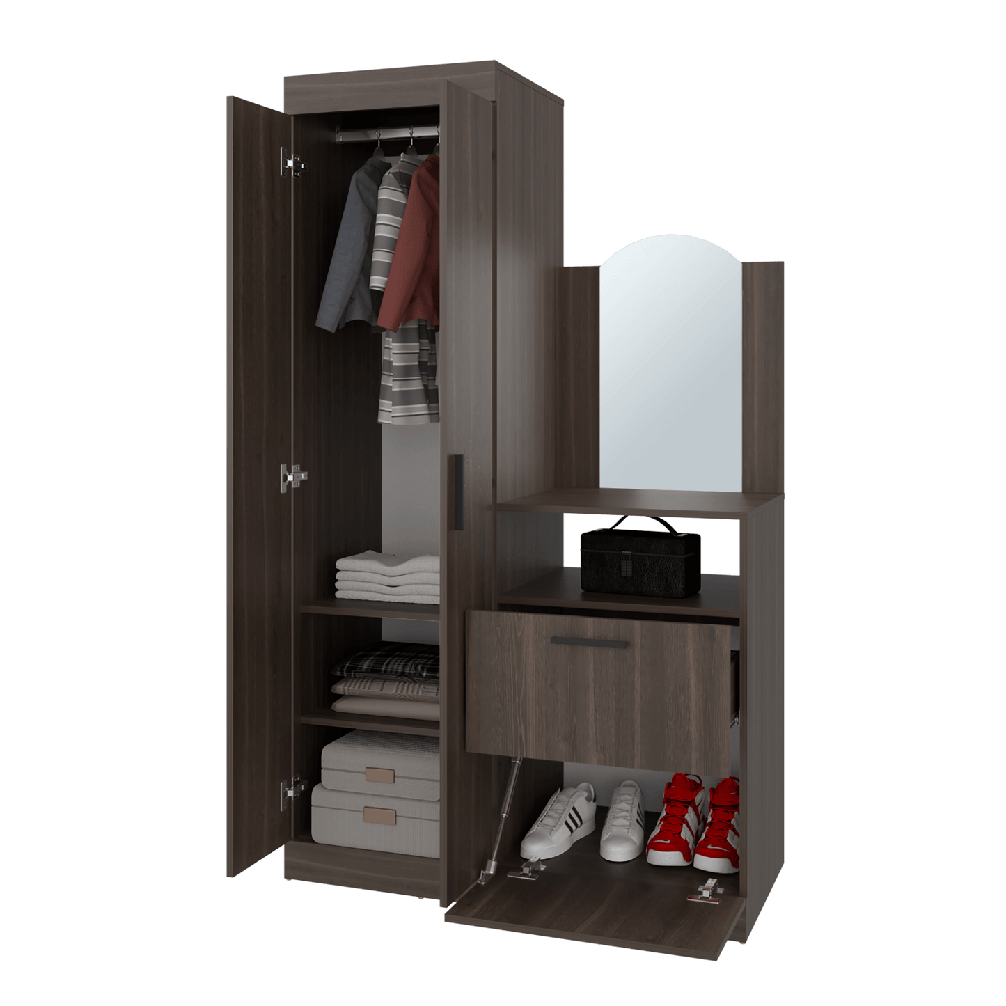 Ropero Praga 3 Puertas 1C 1 179X103X48 Rta Milan