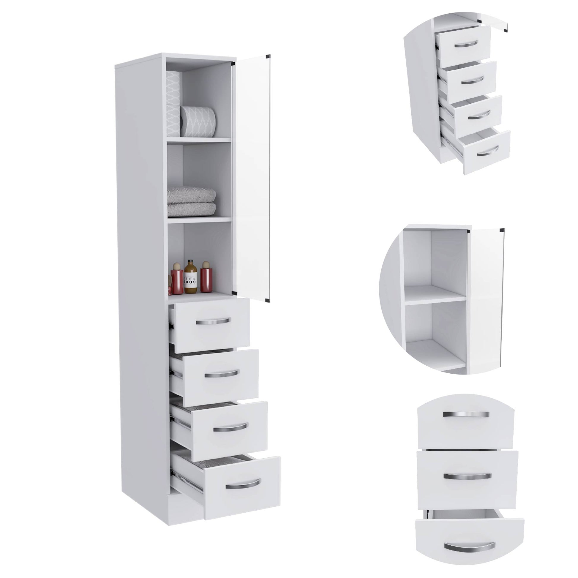 Torre De Baño Vanguard Rta Blanco Zf