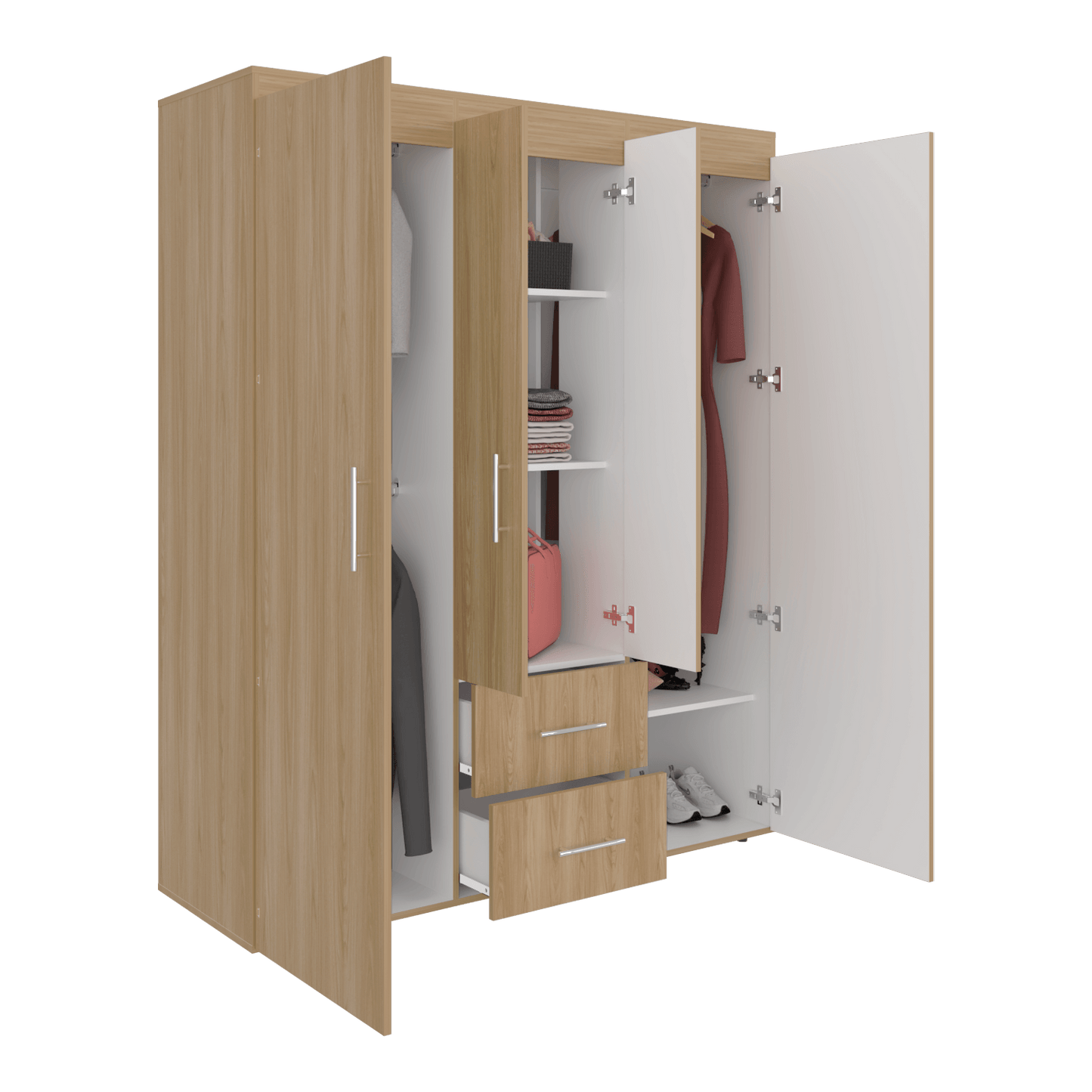 Closet Bariloche Eco 150 Fresno Blanco Rta