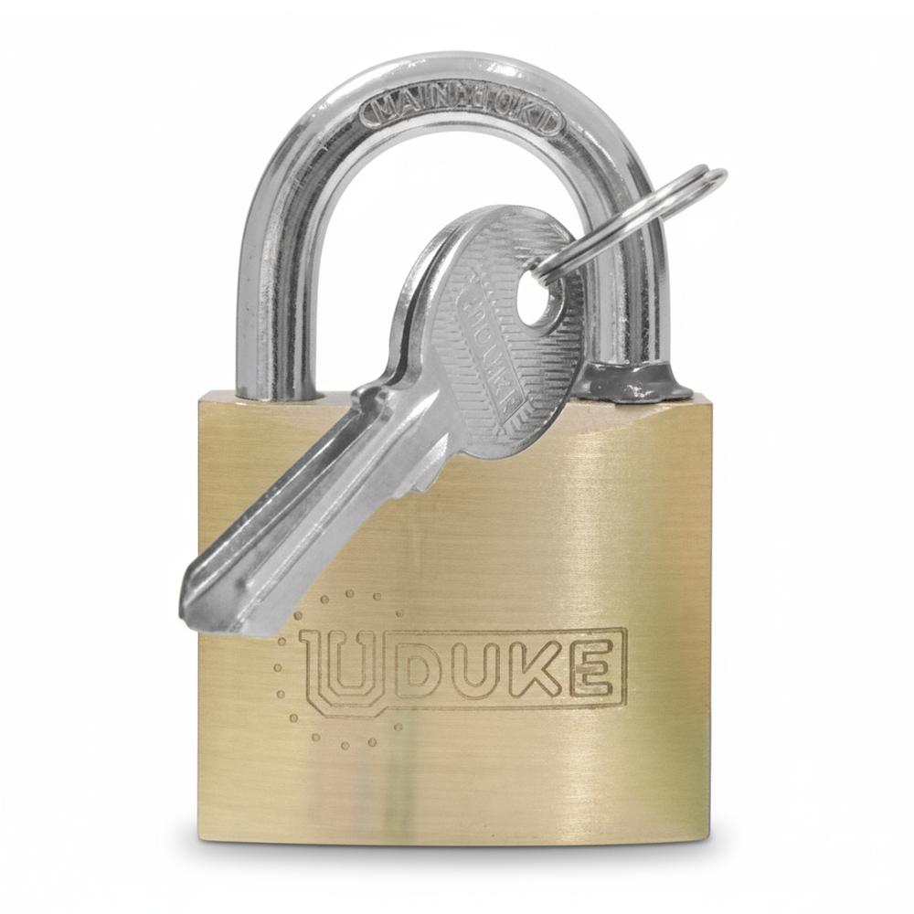 Candado 40Mm Bronce Fino En Blister Uduke Garantia 5 Anos
