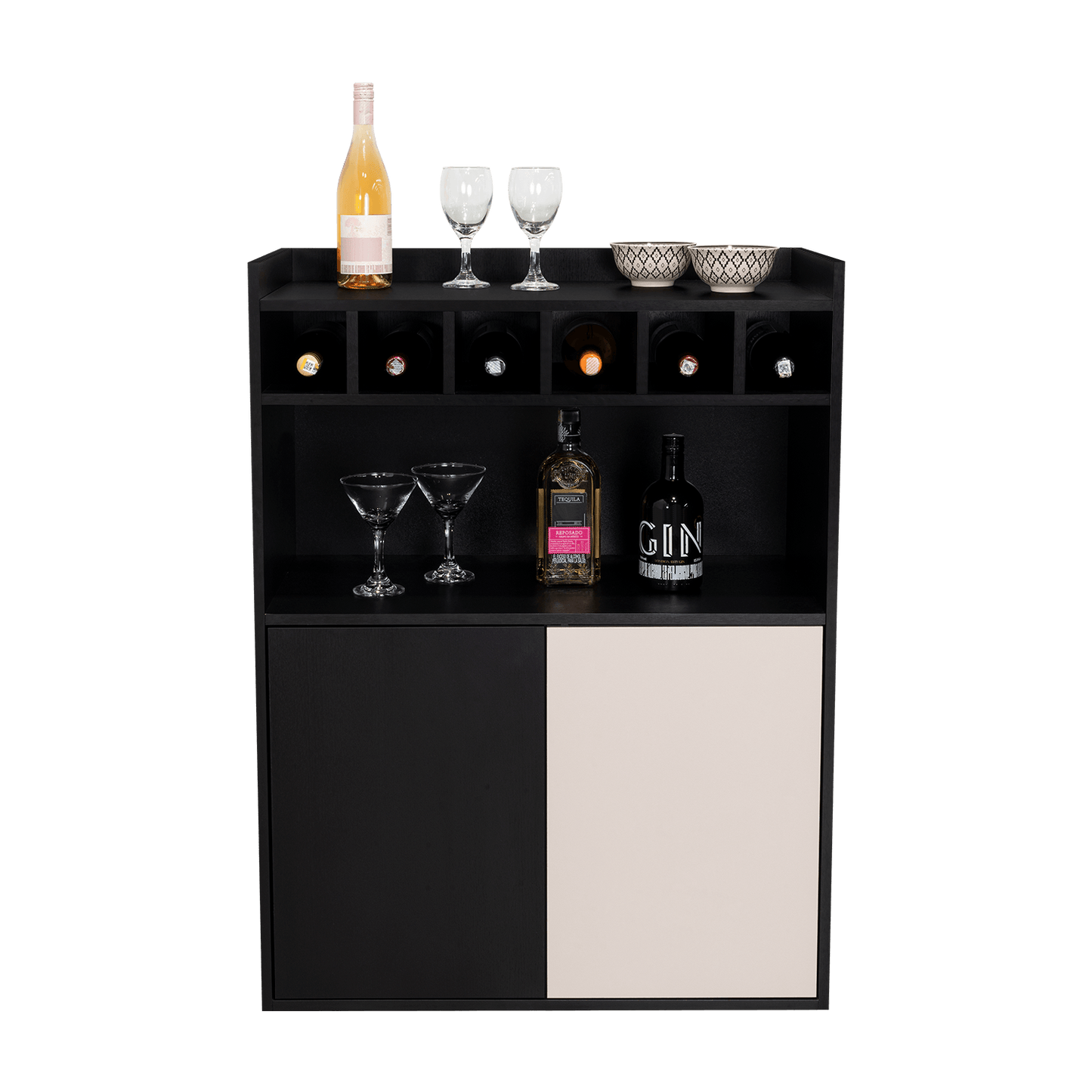 Bar Cuera 106X78X40 Rta Capri Wengue