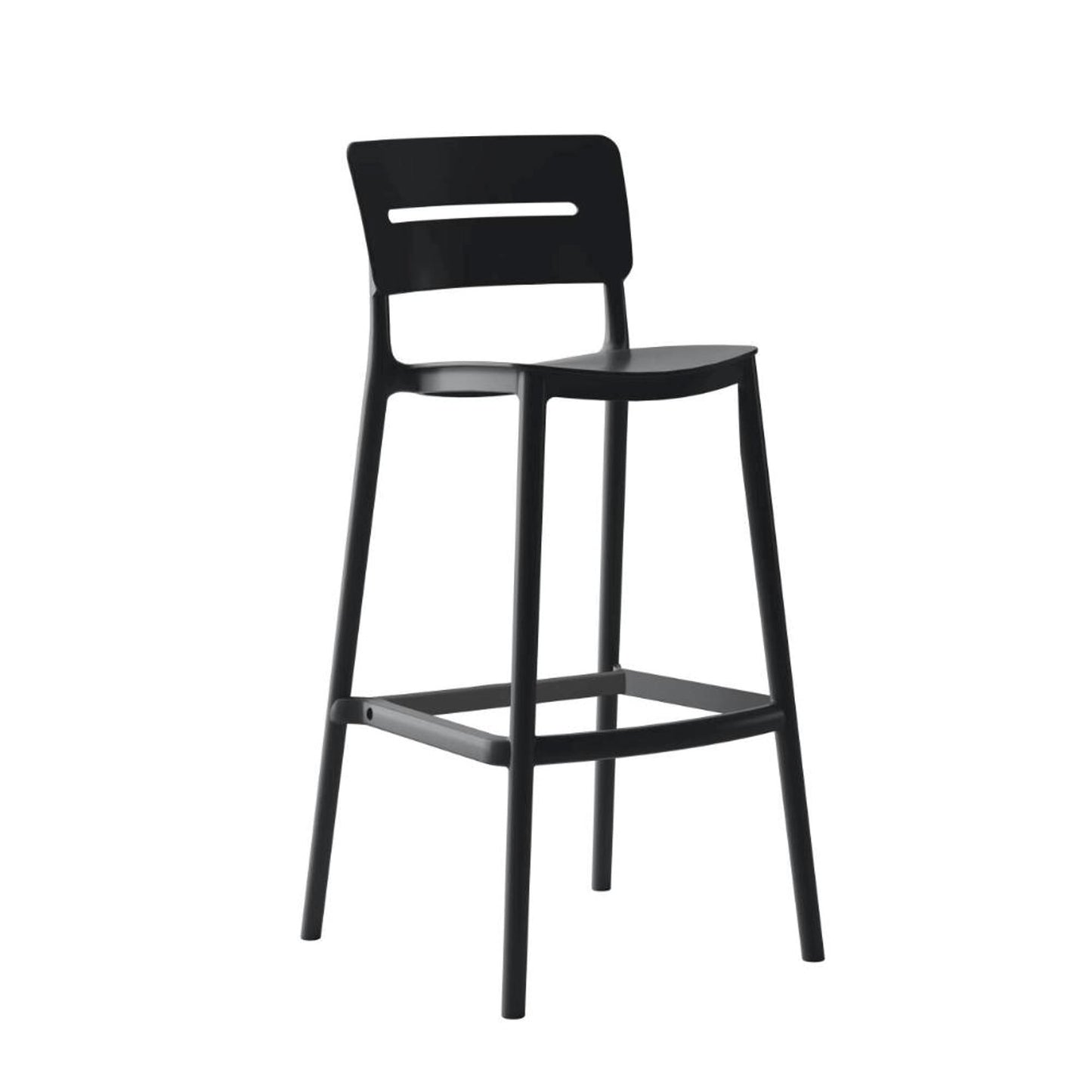 Silla Bar Manila 101X37X51 Rta Negro