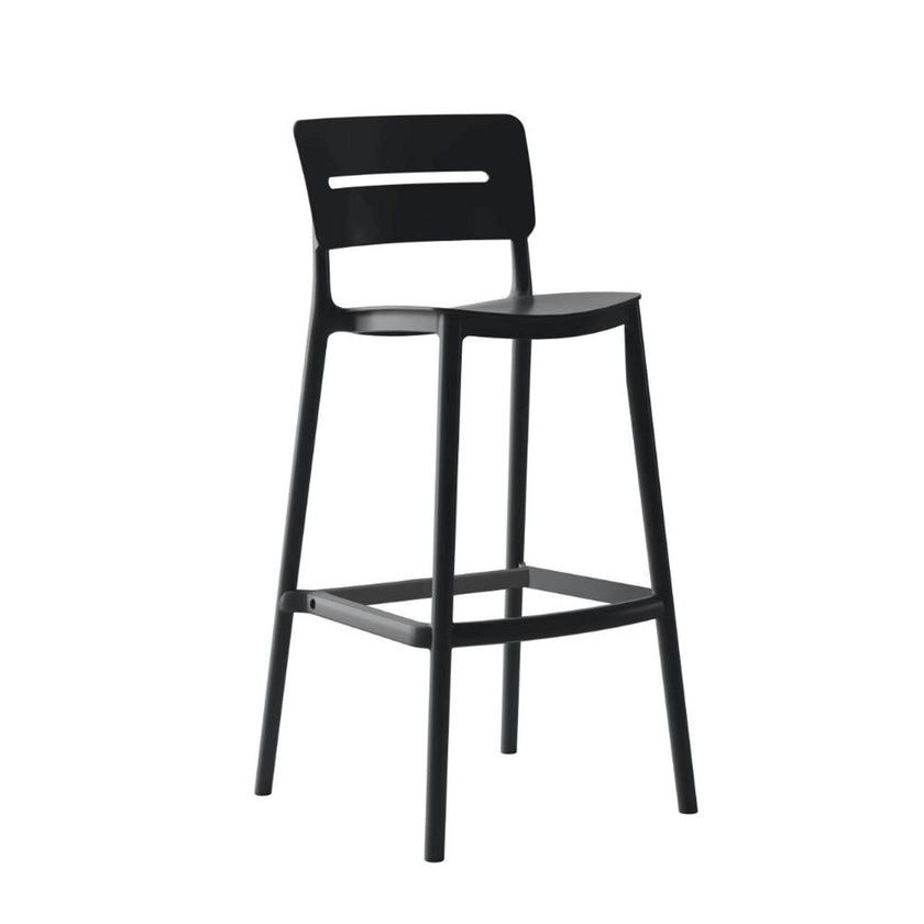 Silla Bar Manila 101X37X51 Rta Negro