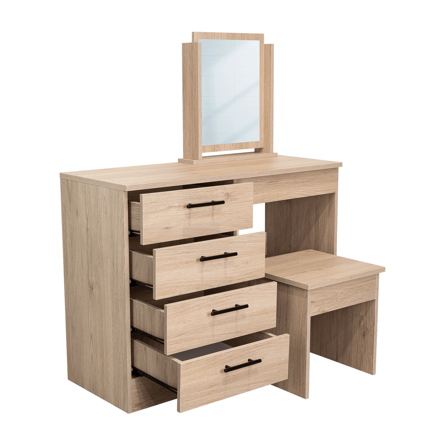 Mueble Tocador Kaia Rta Rovere + Blanco