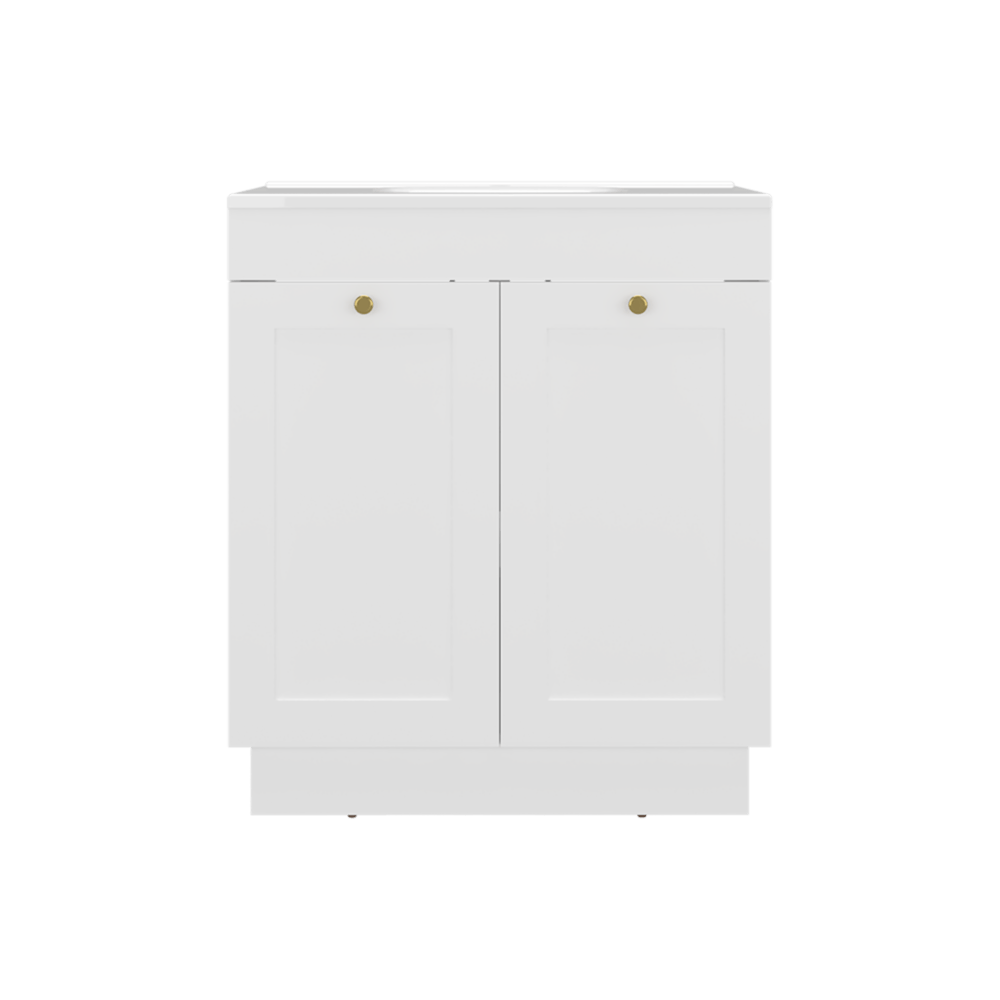 Muebles Para Lavamanos 30 Baluarte 86X76X51 Blanco Zf