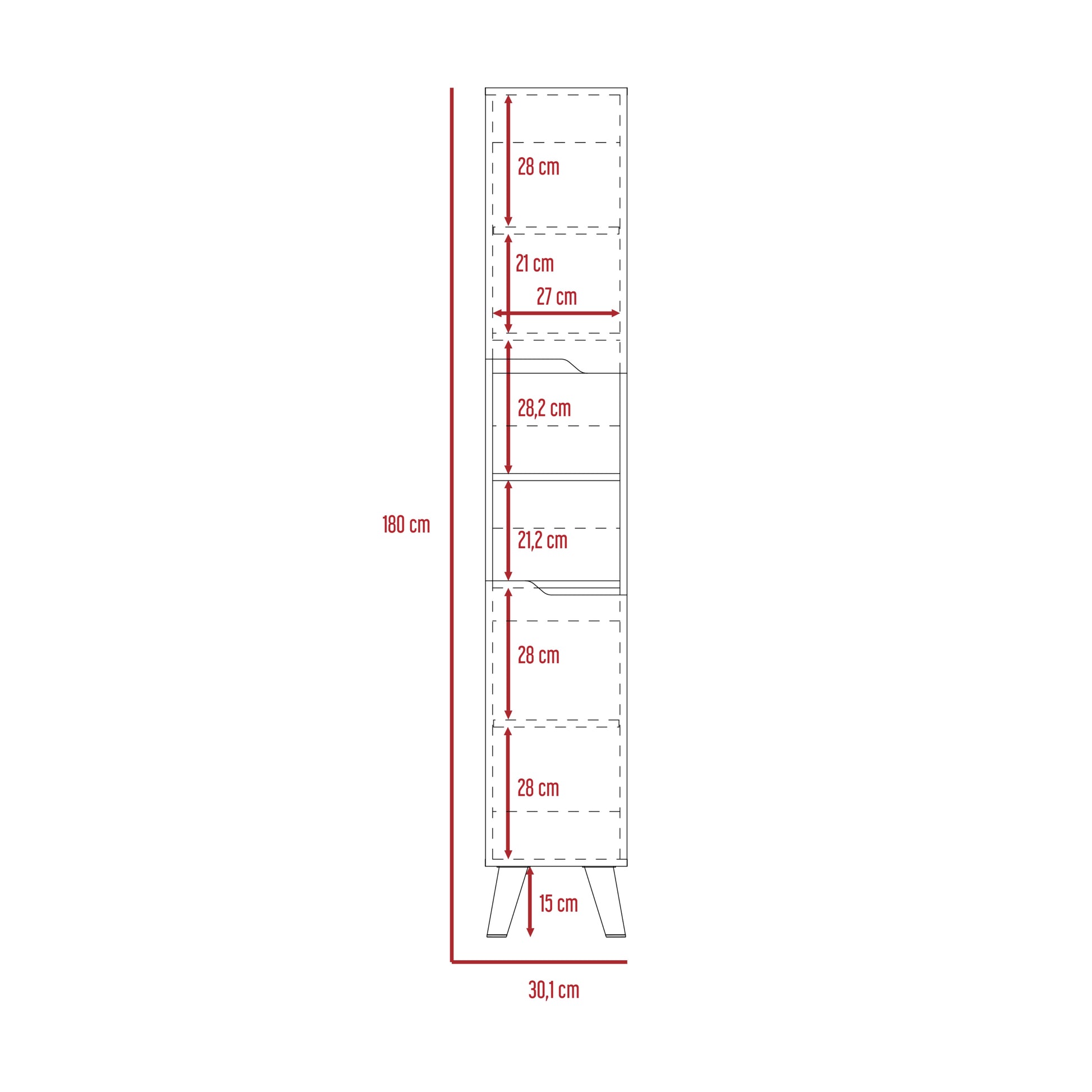 Columna Para Baño Laurent Rta Plomo + Duna Zf