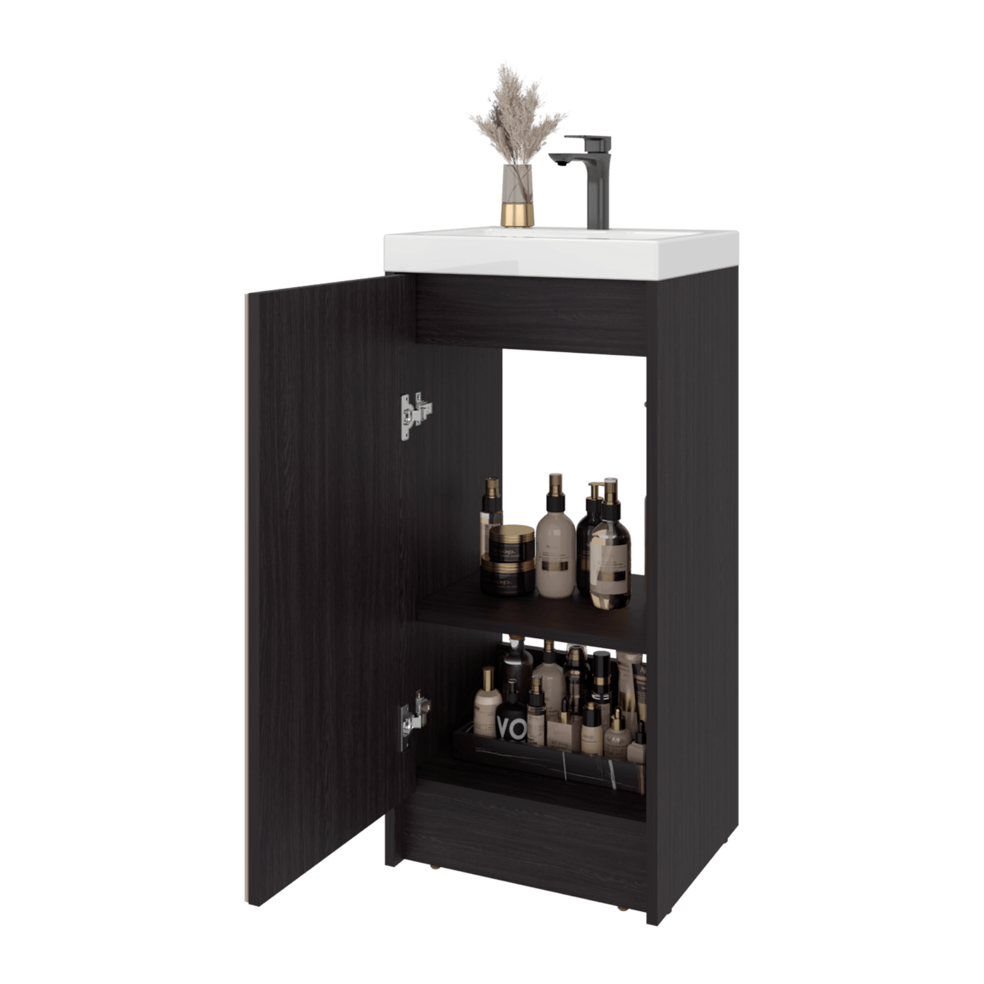Mueble Lavamanos Syracuse 81X39X33 Rta Wengue Zf
