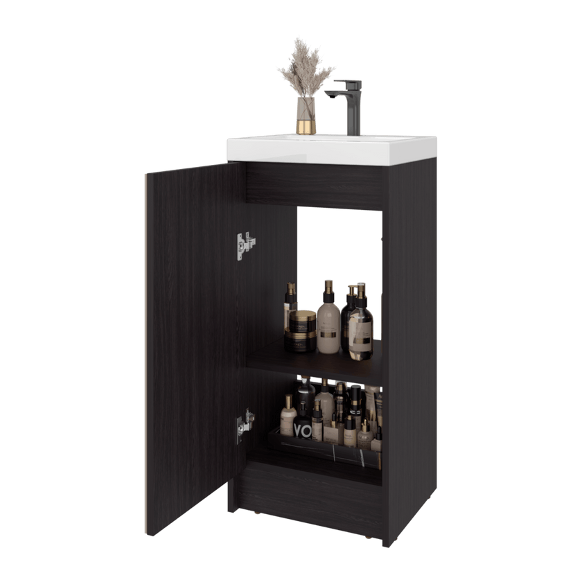 Mueble Lavamanos Syracuse 81X39X33 Rta Wengue Zf