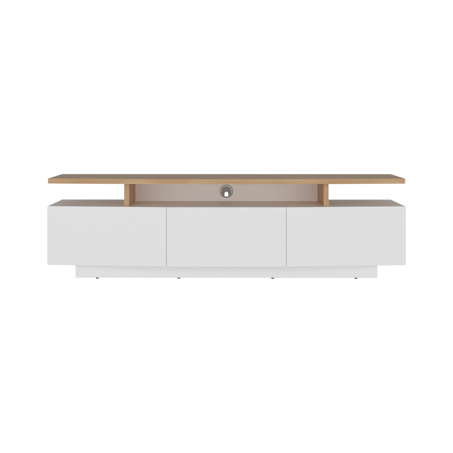 Rack Tv Serena 51X180X40 Rta Blanco Mqz Fresno
