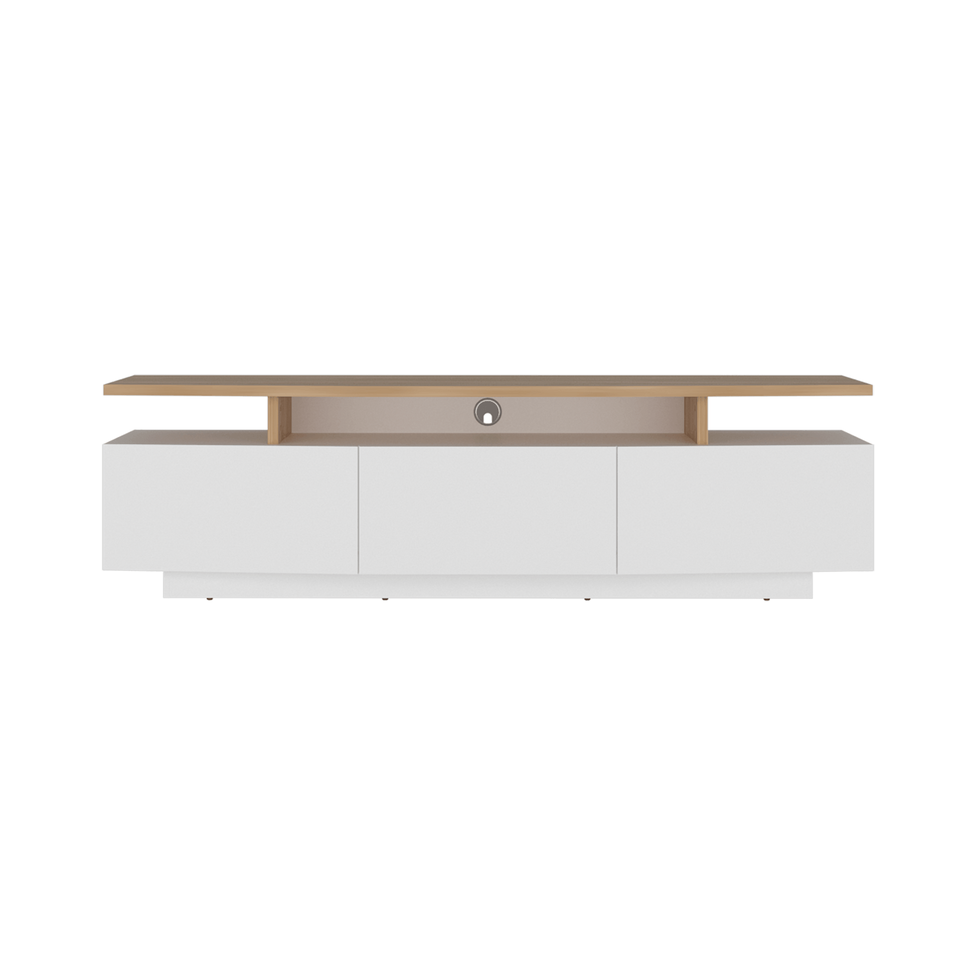 Rack Tv Serena 51X180X40 Rta Blanco Mqz Fresno