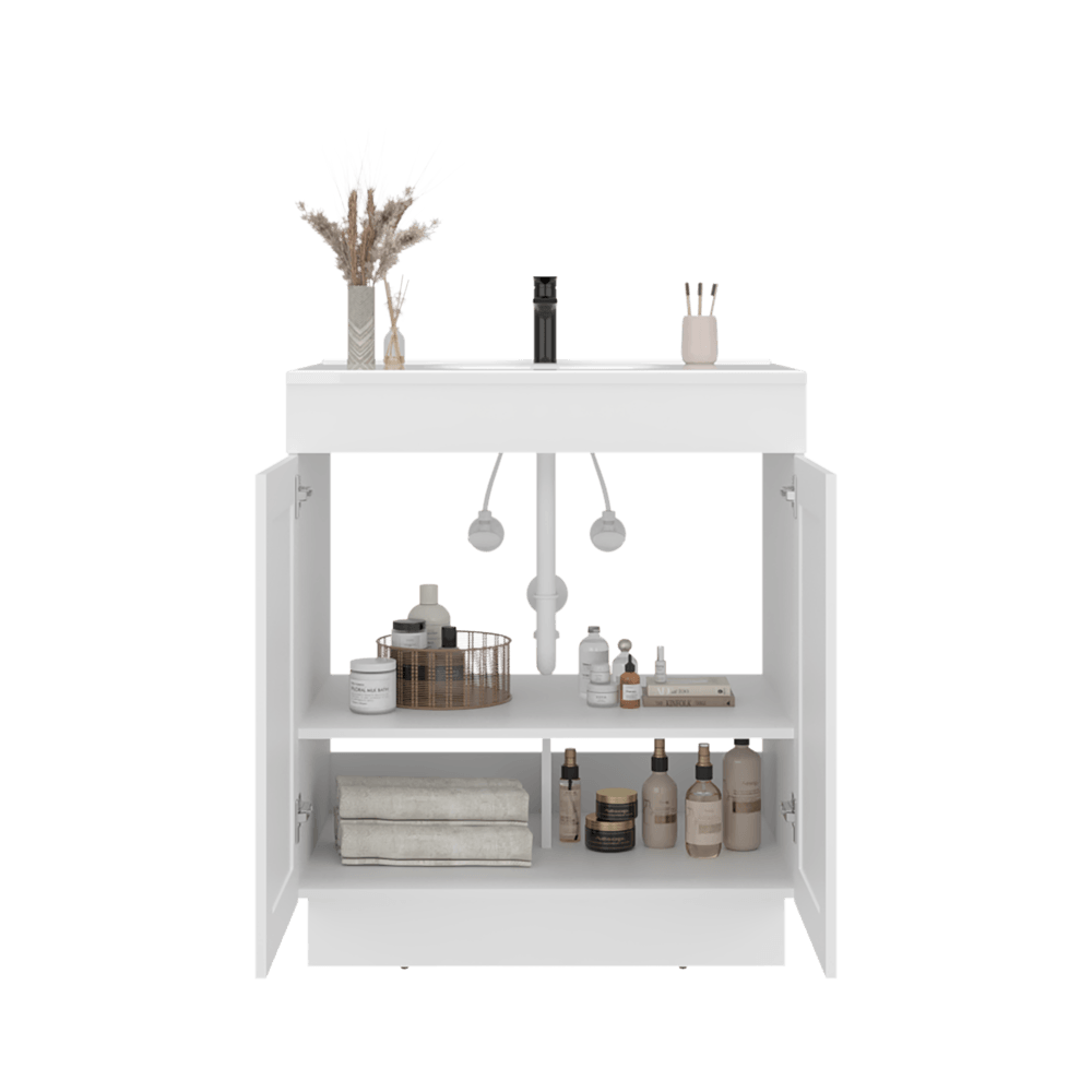 Muebles Para Lavamanos 30 Baluarte 86X76X51 Blanco Zf