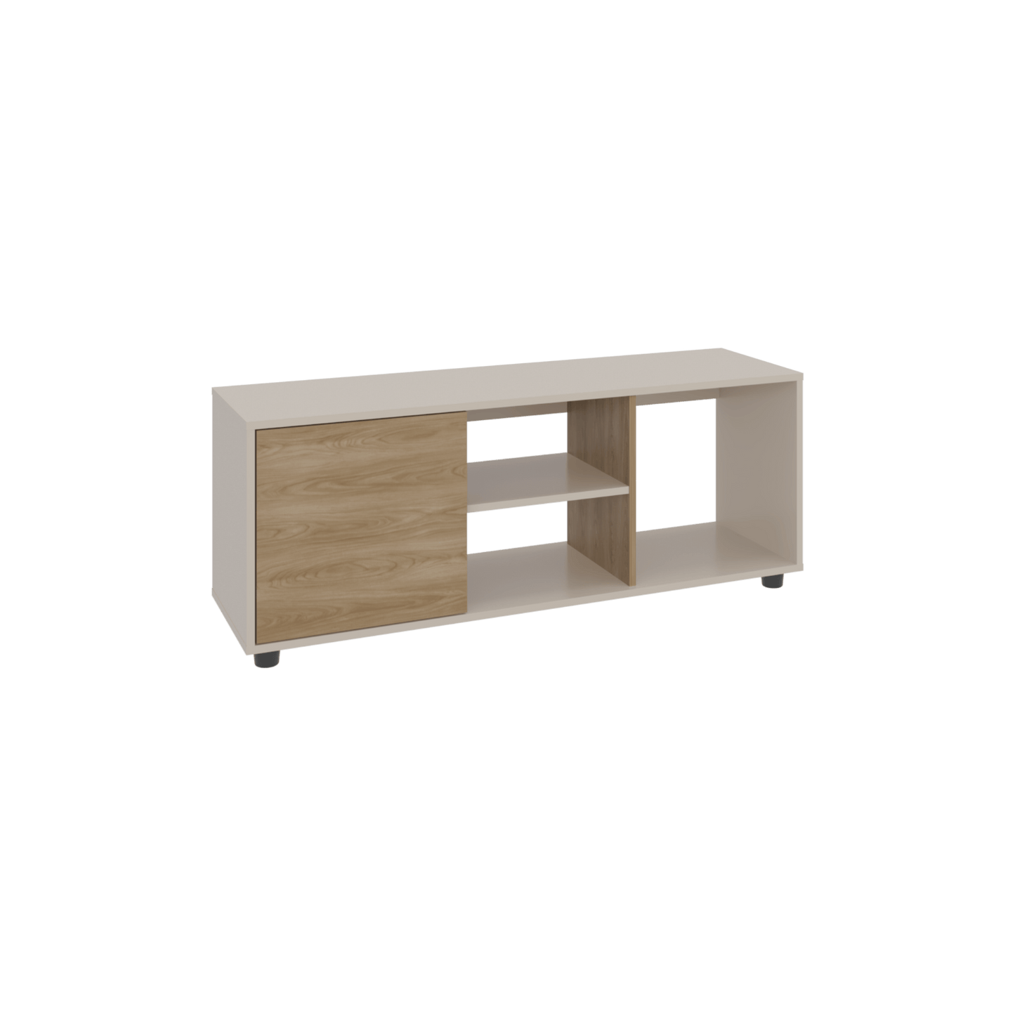 Rack De Tv Adel 46X120X34 Rta Capri Fresno Eu Zf