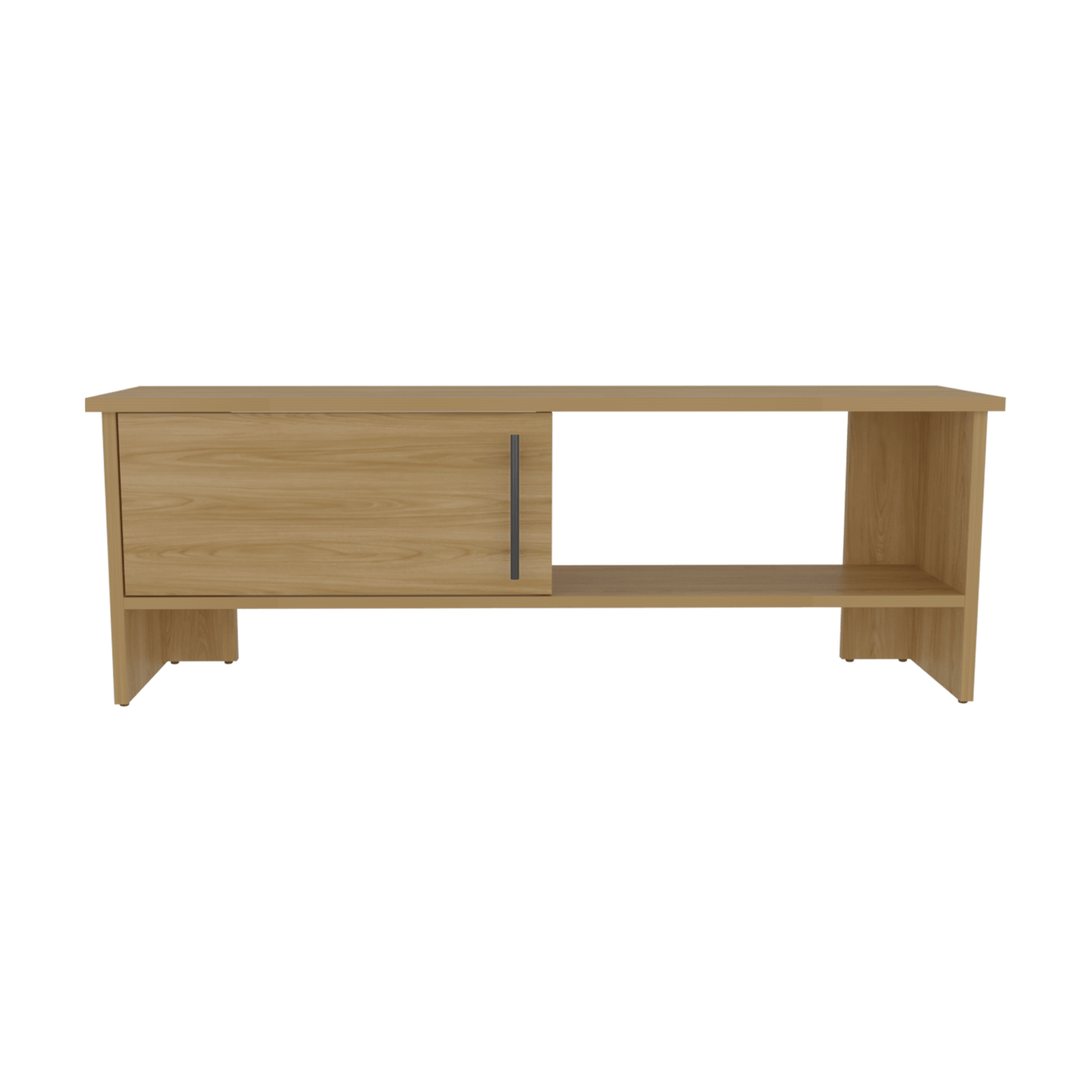 Mesa De Tv Navia Con Puerta 42X120X31 Rta Fresno Eu