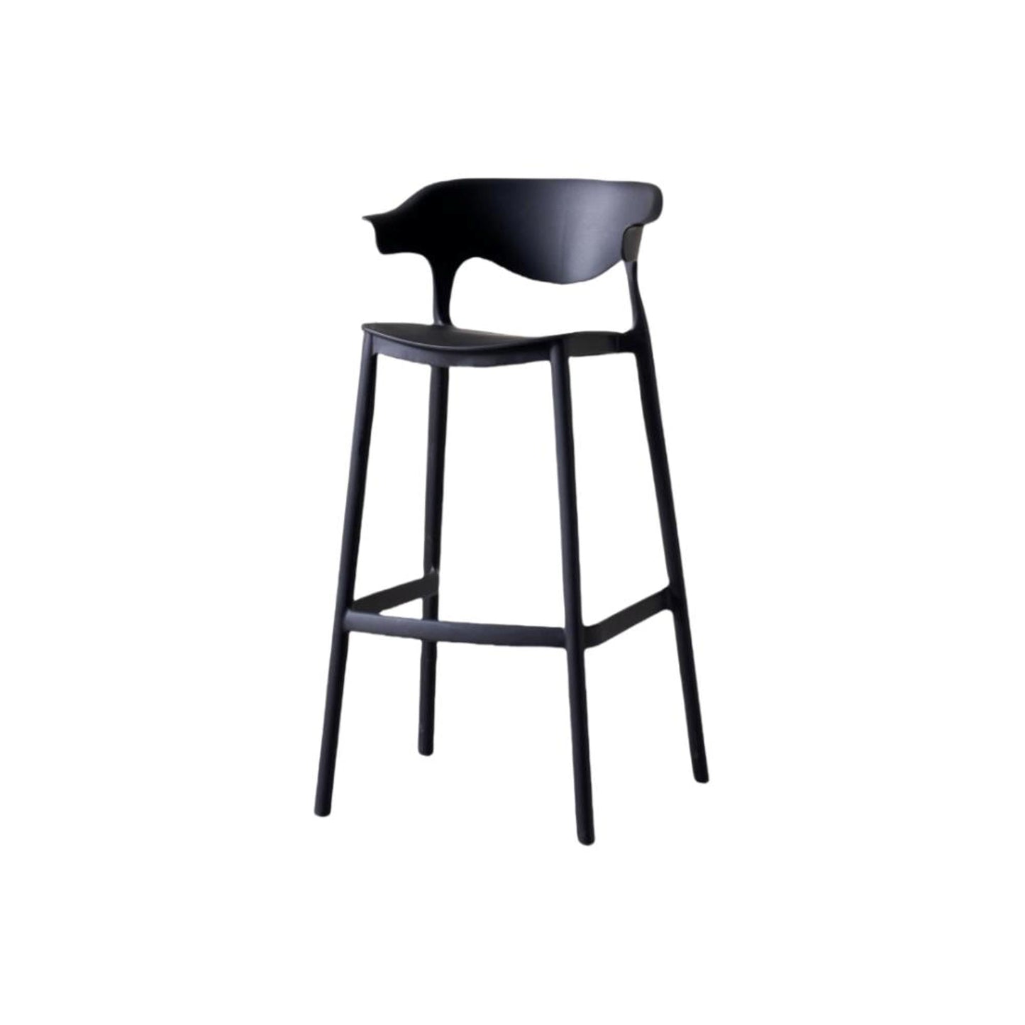 Silla Bar Elena 99X49X48 Rta Negro