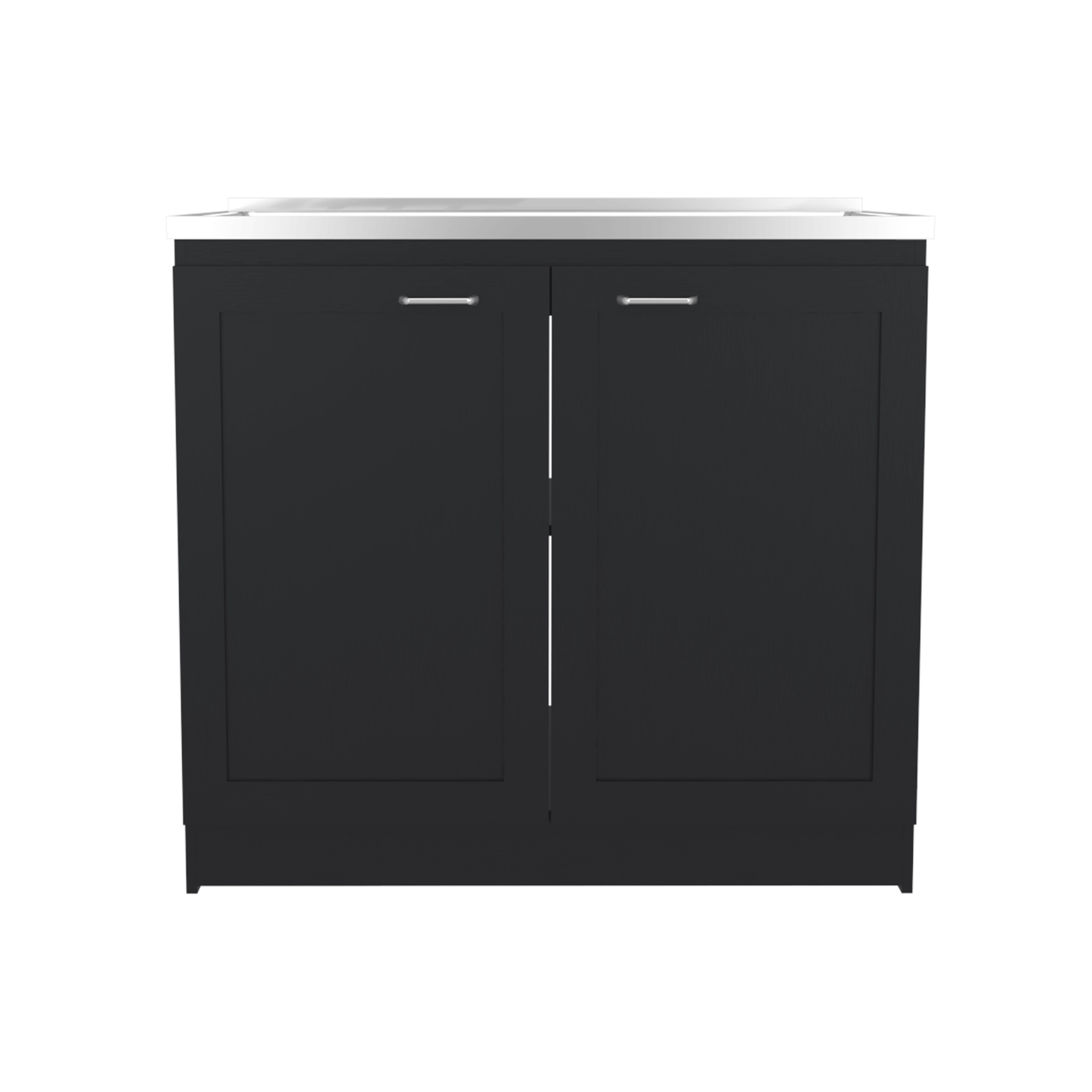 Mueble Inferior De Cocina Zurich 88X98X52 Rta Wengue Zf