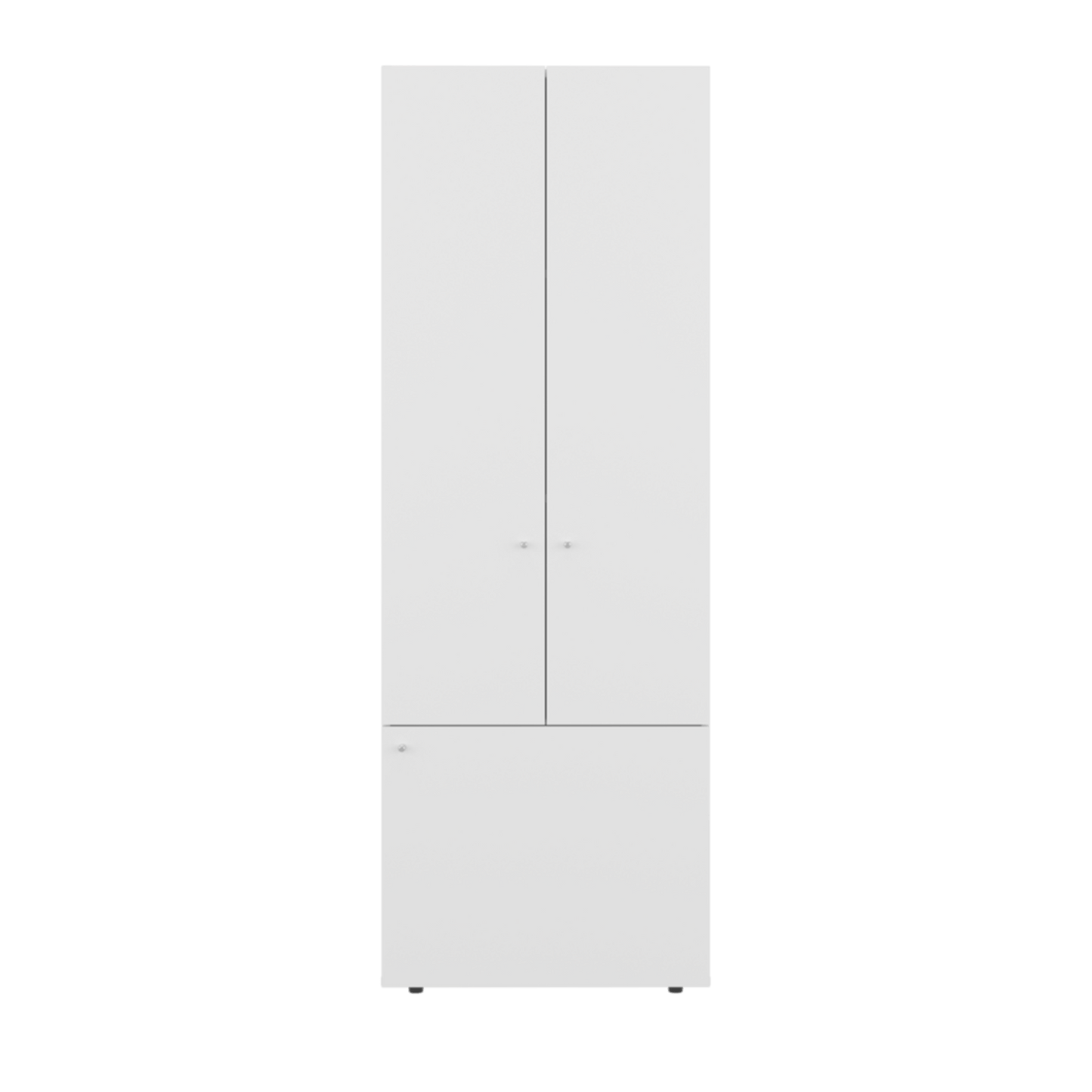 Closet 3 Puertas Tuhogar 170X60X40 Rta Blanco Zf