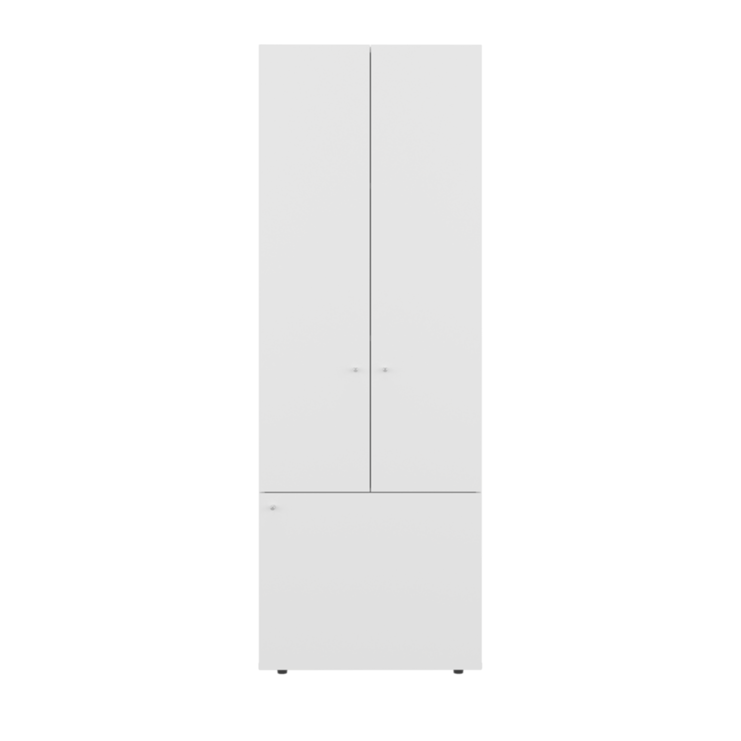 Closet 3 Puertas Tuhogar 170X60X40 Rta Blanco Zf