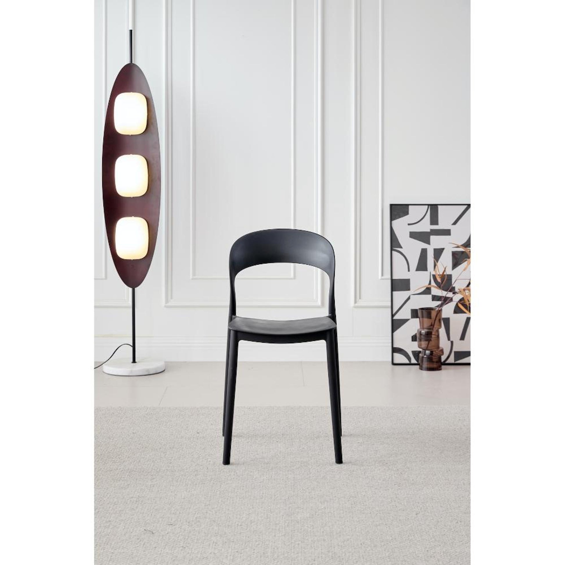 Silla Patrick 77X44X47 Rta Negro