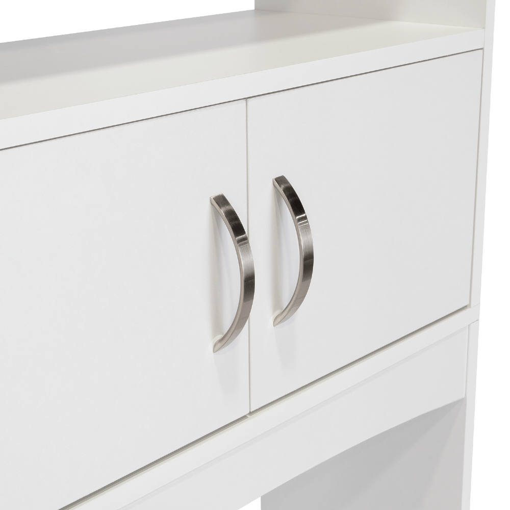 Mueble Ahorrador De Espacio Para Baño Malta Rta Blanco