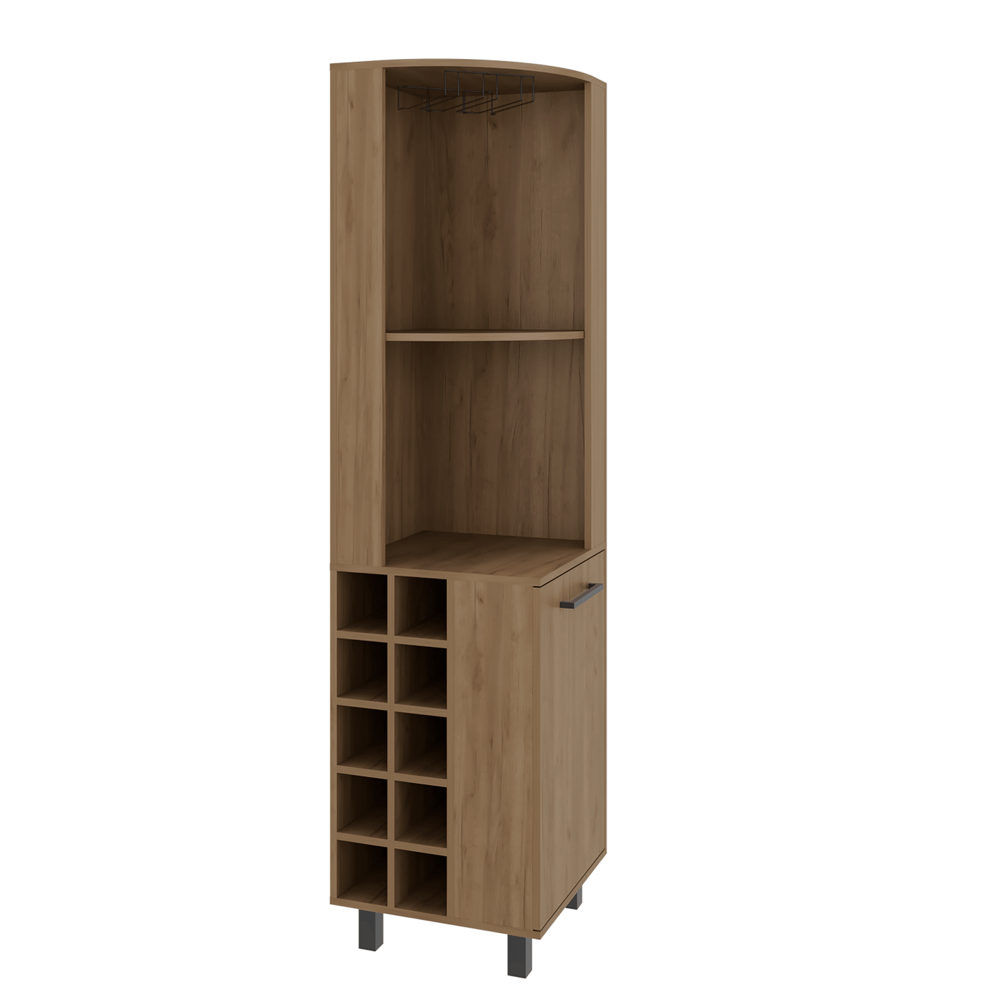 Bar Esquinero Kaia 180X45X45 Rta Fresno Zf