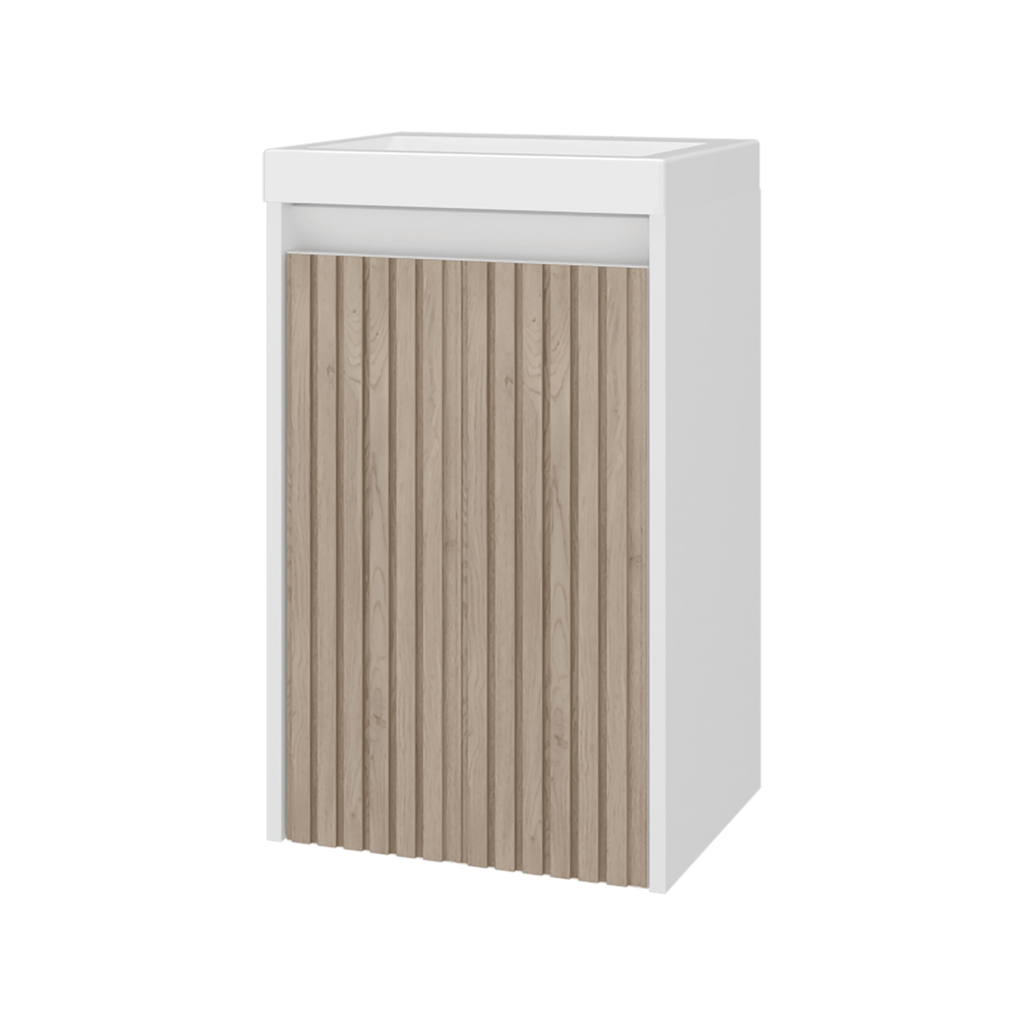 Mueble Lavamanos Syracuse 60X39X33 Rta Blanco Mqz Pino Zf