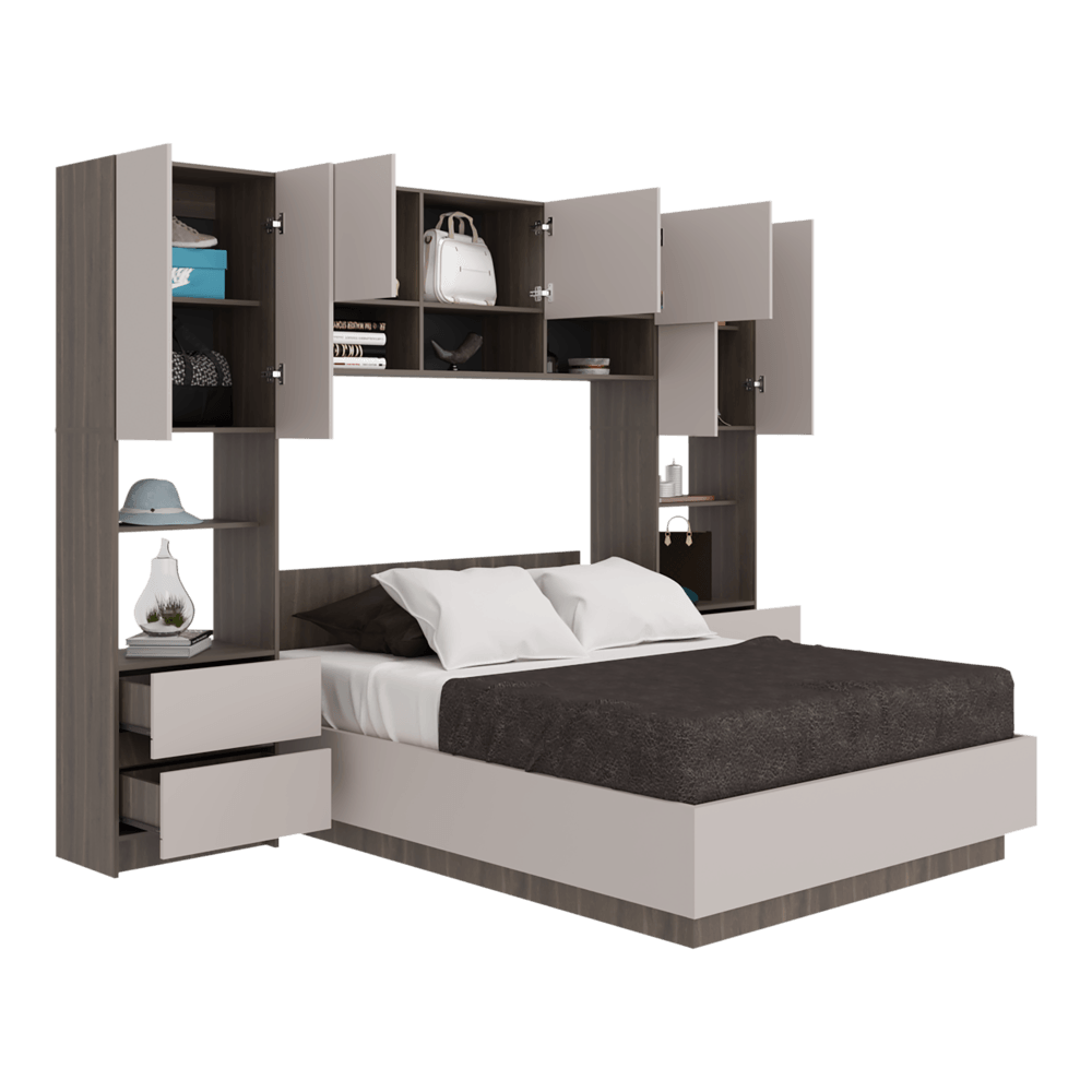 Cama Closet St Denis 202X272X197 Rta Milan Capri