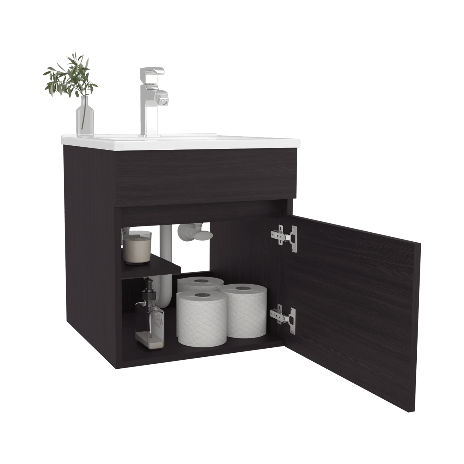 Mueble De Baño Primavera 45 48X44X44 Wengue Zf