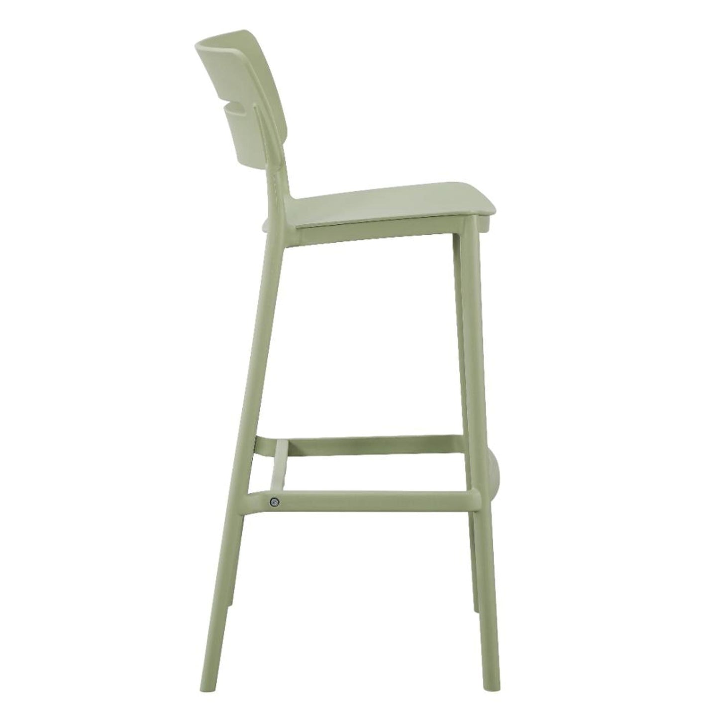 Silla Bar Manila 101X37X51 Rta Verde