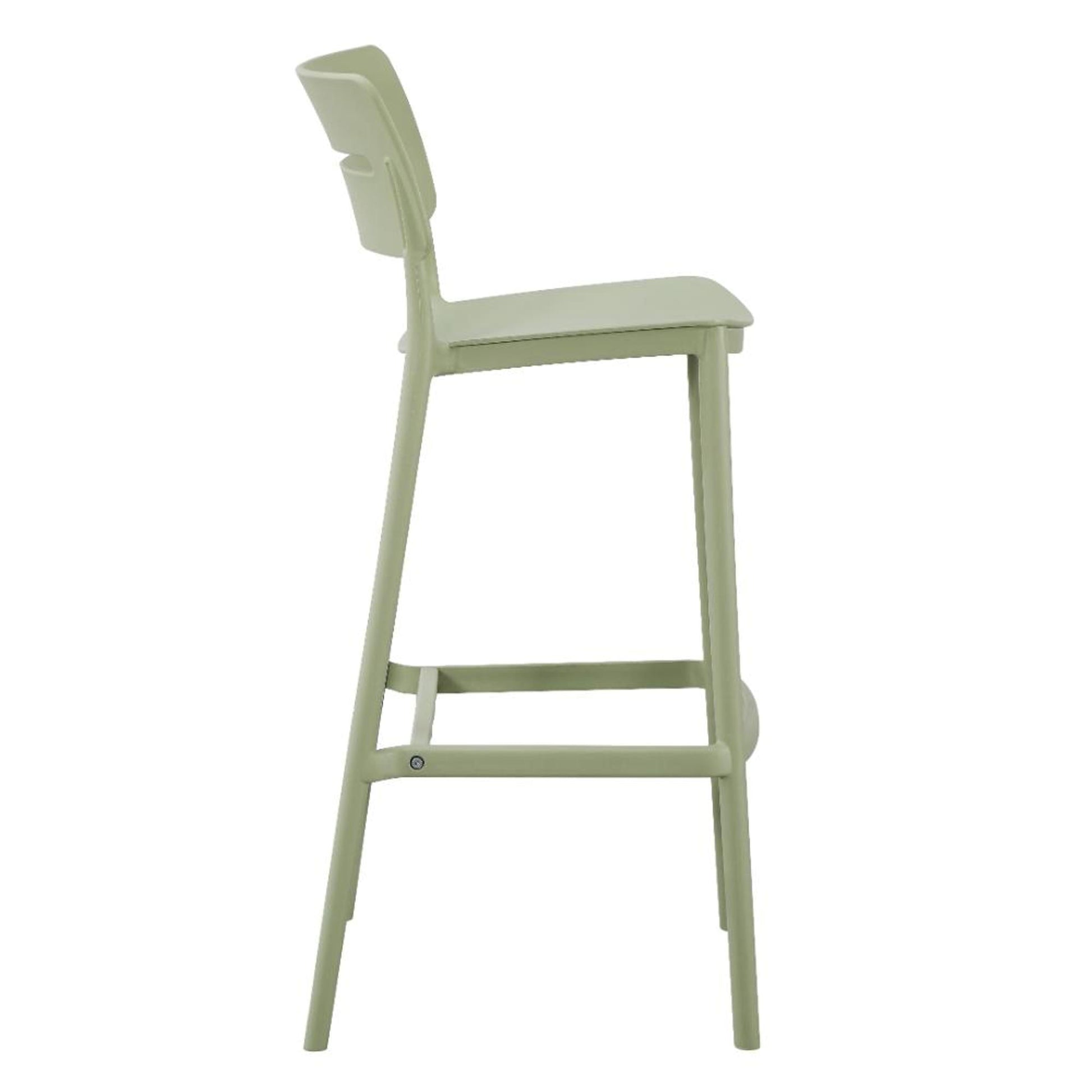 Silla Bar Manila 101X37X51 Rta Verde