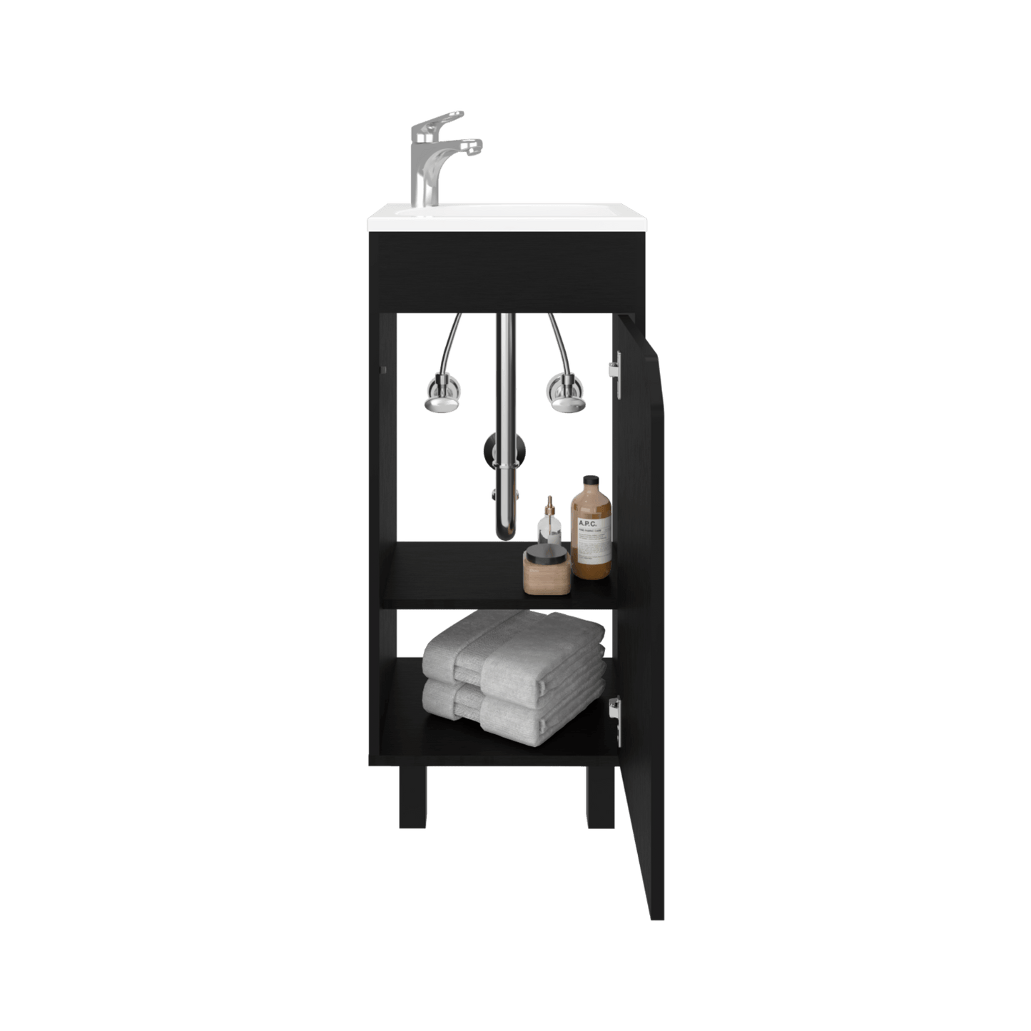 Mueble Lavamanos Bethel 86X40X32 Rta Wengue Zf