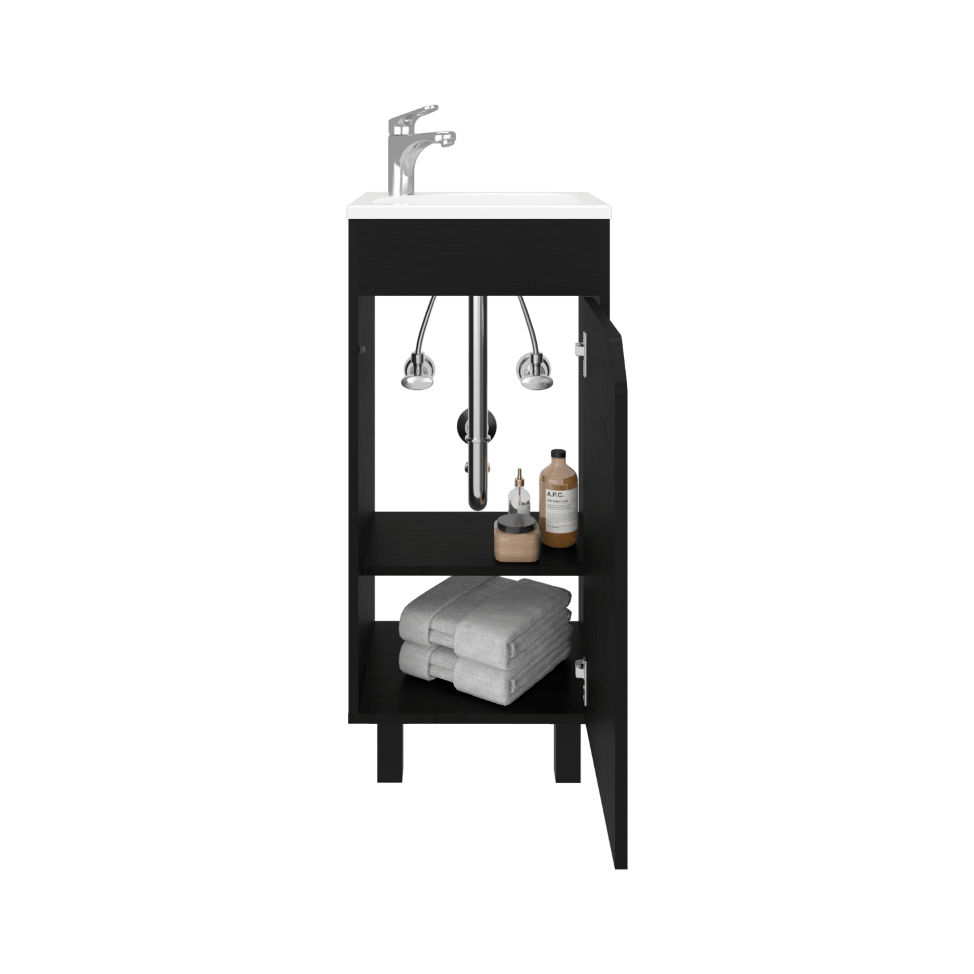 Mueble Lavamanos Bethel 86X40X32 Rta Wengue Zf