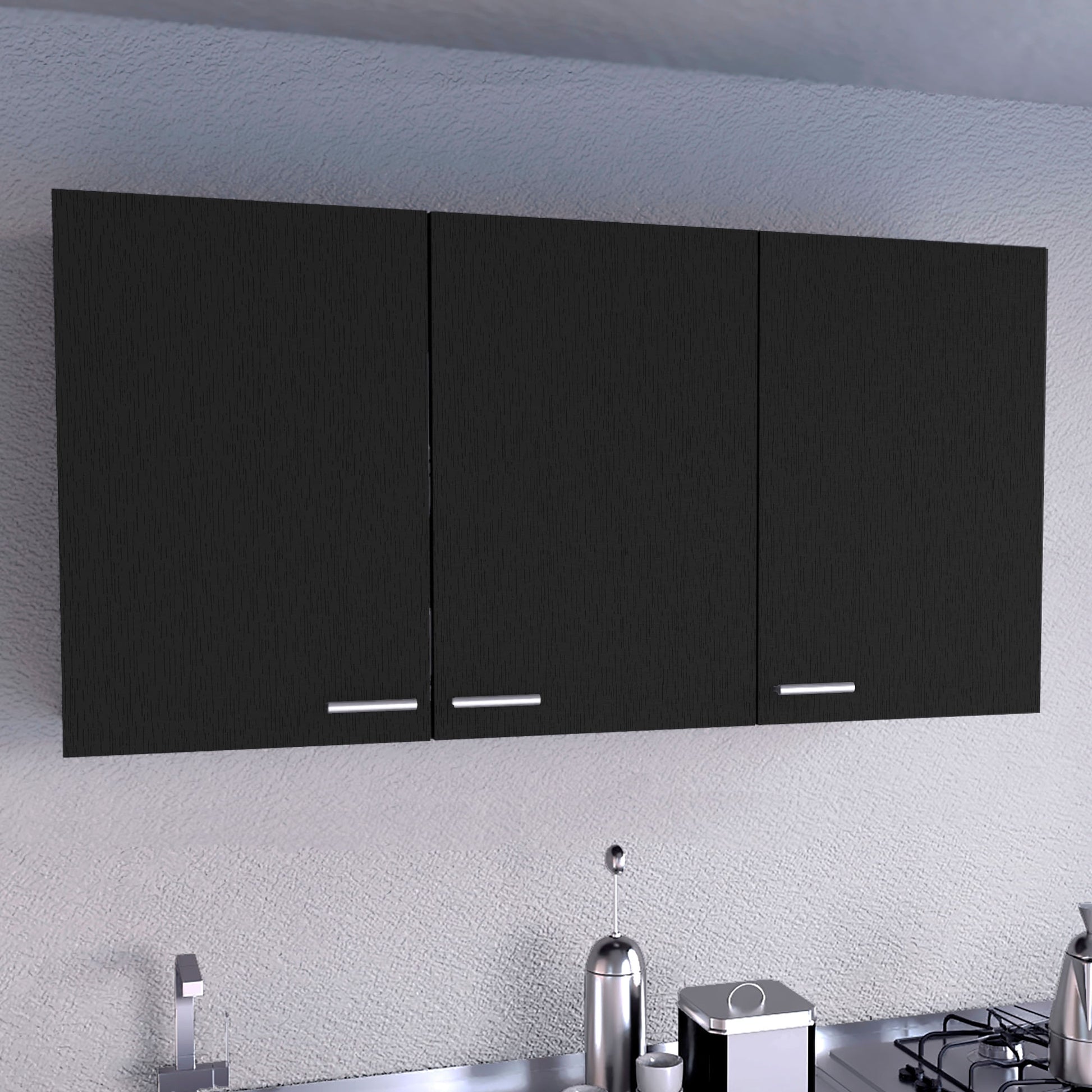 Gabinete Superior De Cocina 60X120X30 Wengue Zf