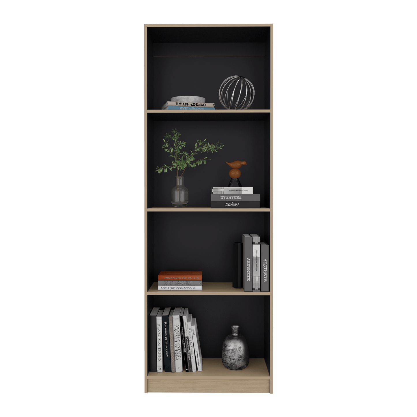 Estante Home E-M1 180X62X29 Rta Cartagena Wengue Zf