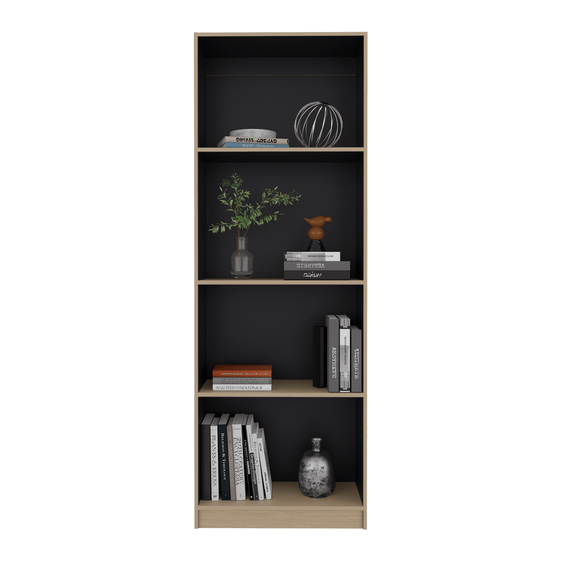 Estante Home E-M1 180X62X29 Rta Cartagena Wengue Zf