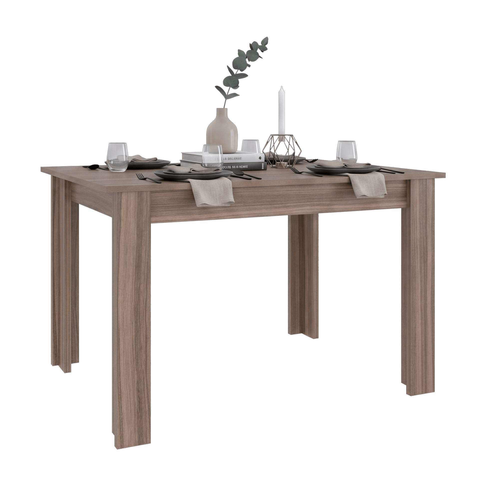 Comedor Portofino 75X120X88 Rta Avellana